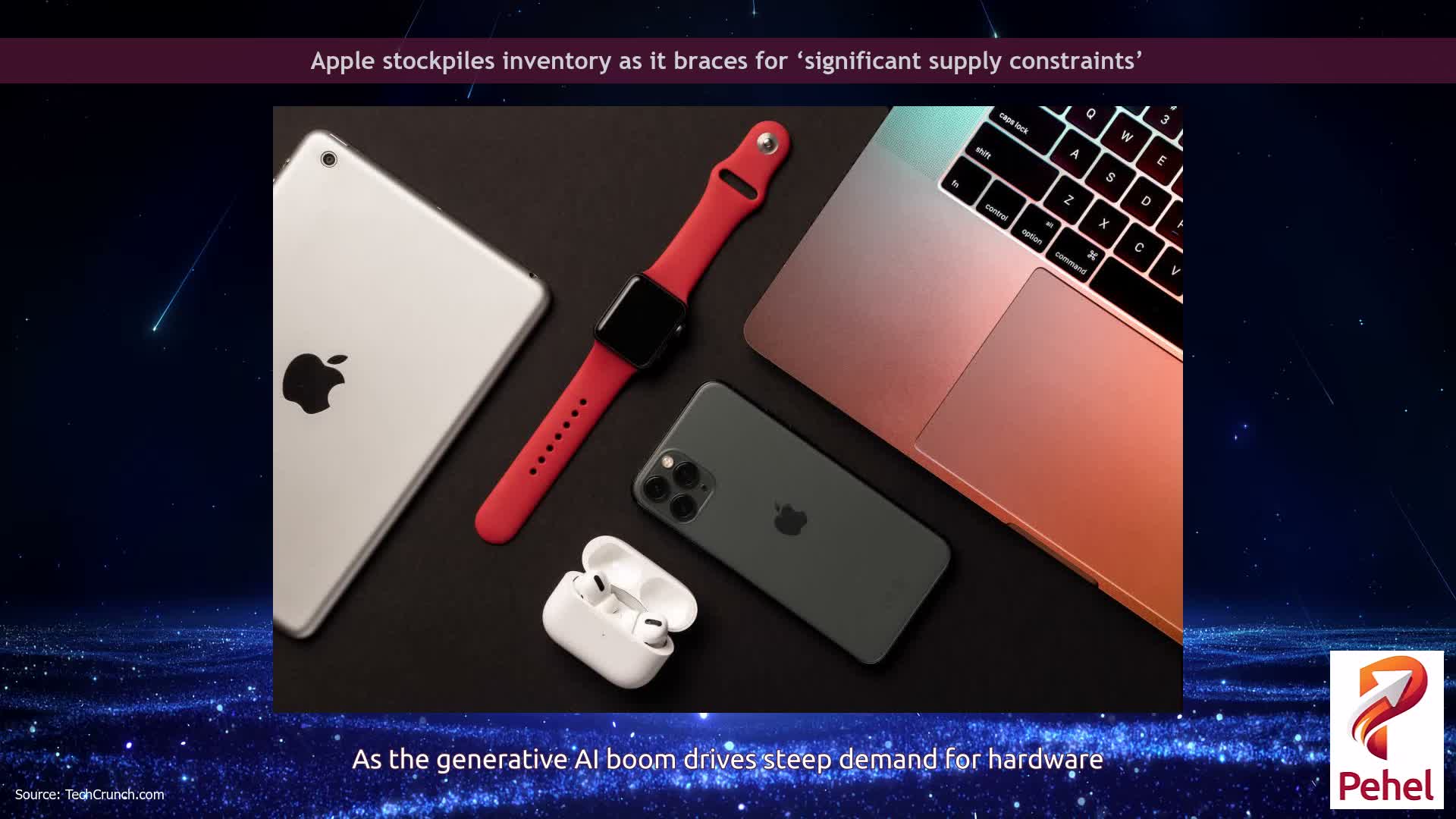 Apple stockpiles inventory as it braces for ‘significant supply constraints’