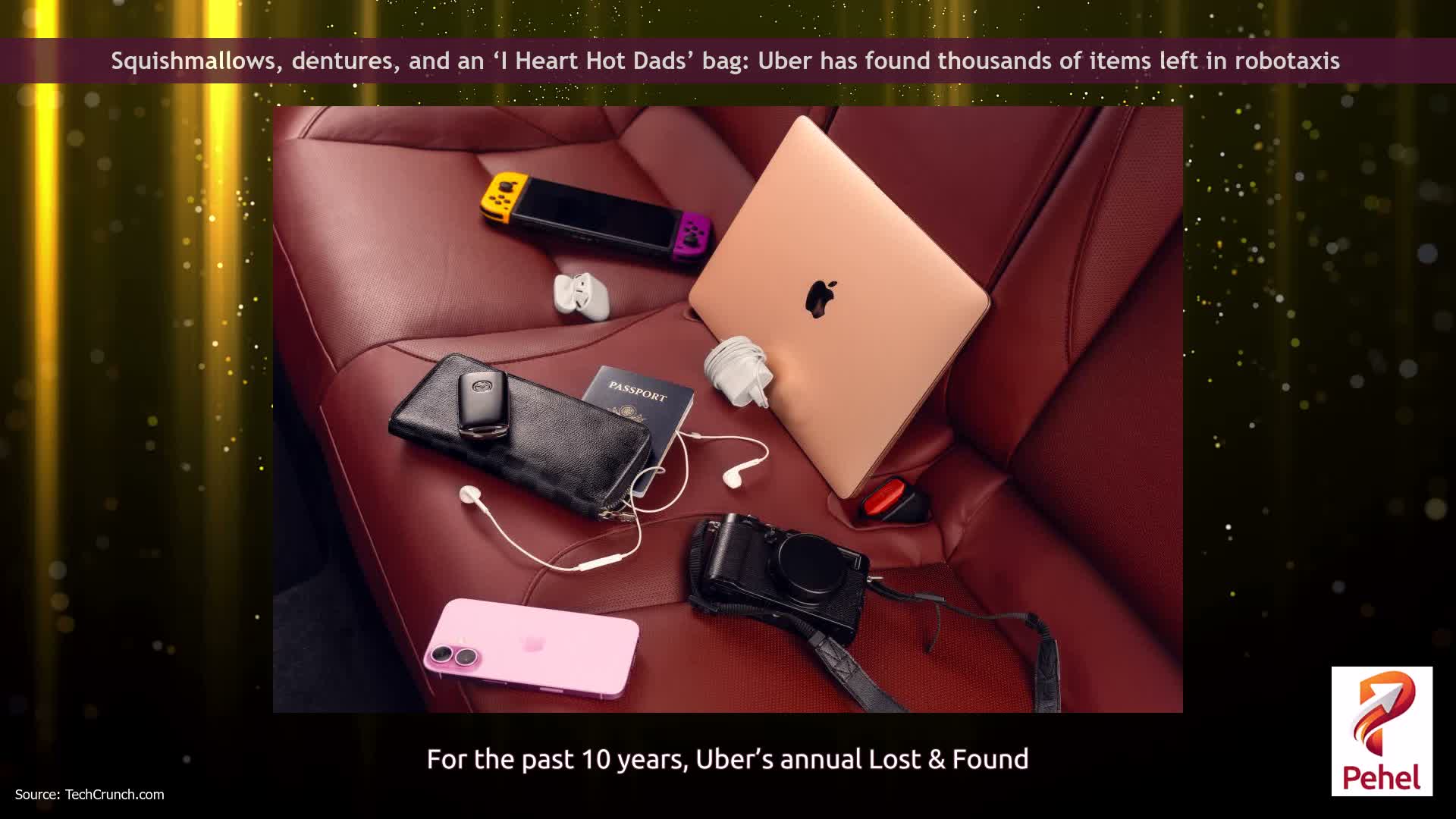 Squishmallows, dentures, and an ‘I Heart Hot Dads’ bag: Uber has found thousands of items left in robotaxis