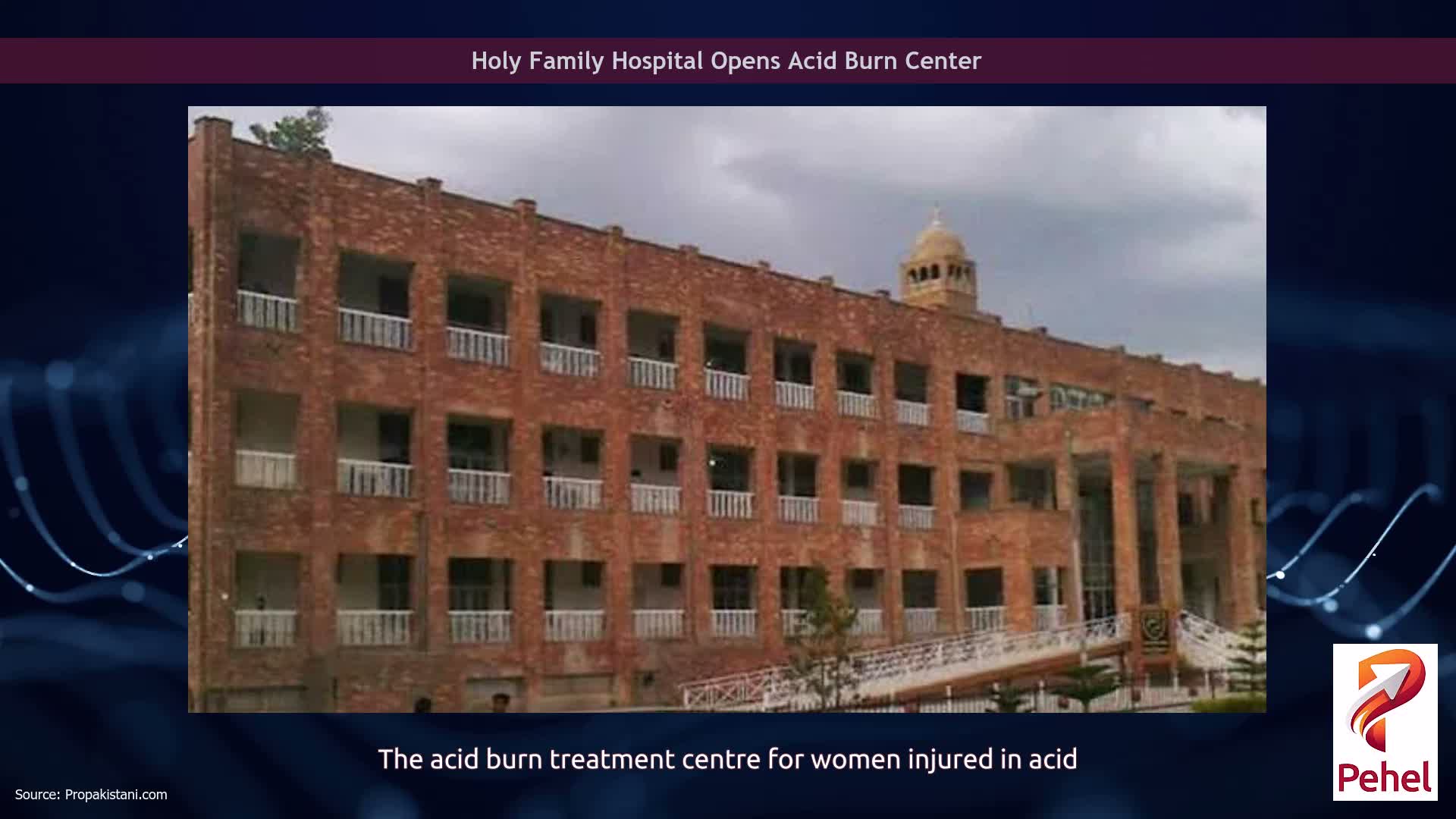 Holy Family Hospital Opens Acid Burn Center