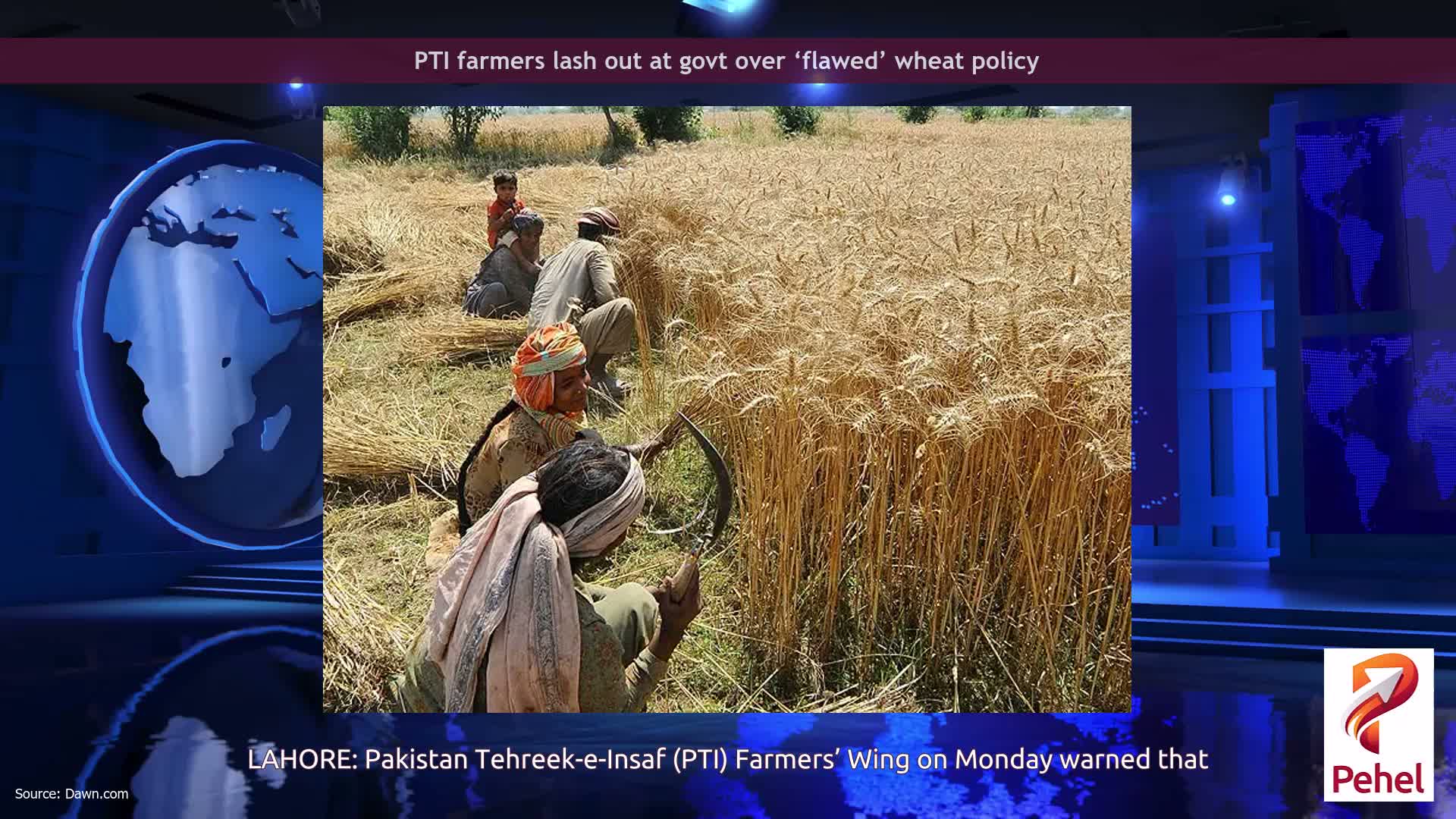 PTI farmers lash out at govt over ‘flawed’ wheat policy