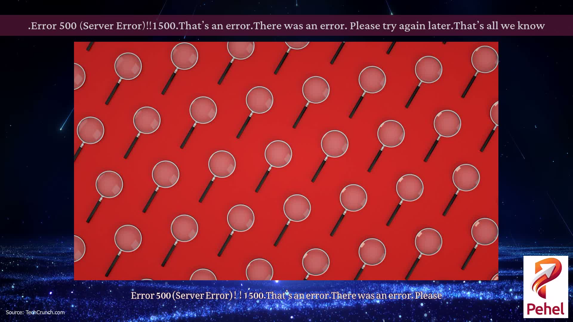 Error 500 (Server Error)!!1500.That’s an error.There was an error. Please try again later.That’s all we know.