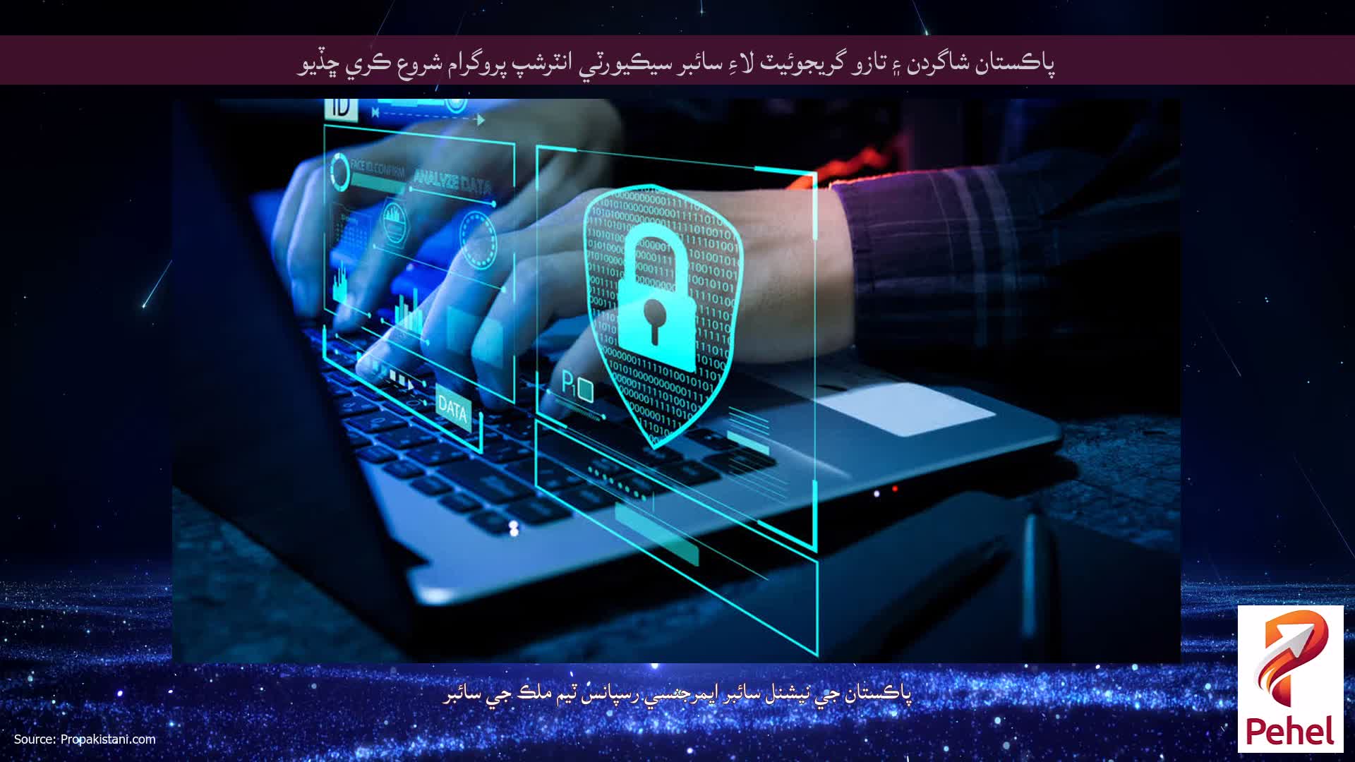 پاڪستان شاگردن ۽ تازو گريجوئيٽ لاءِ سائبر سيڪيورٽي انٽرشپ پروگرام شروع ڪري ڇڏيو