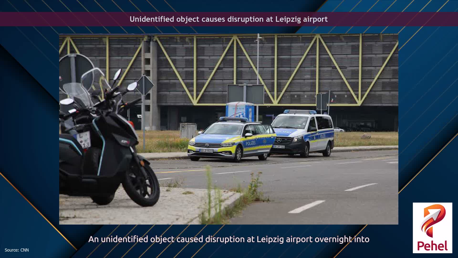 Unidentified object causes disruption at Leipzig airport