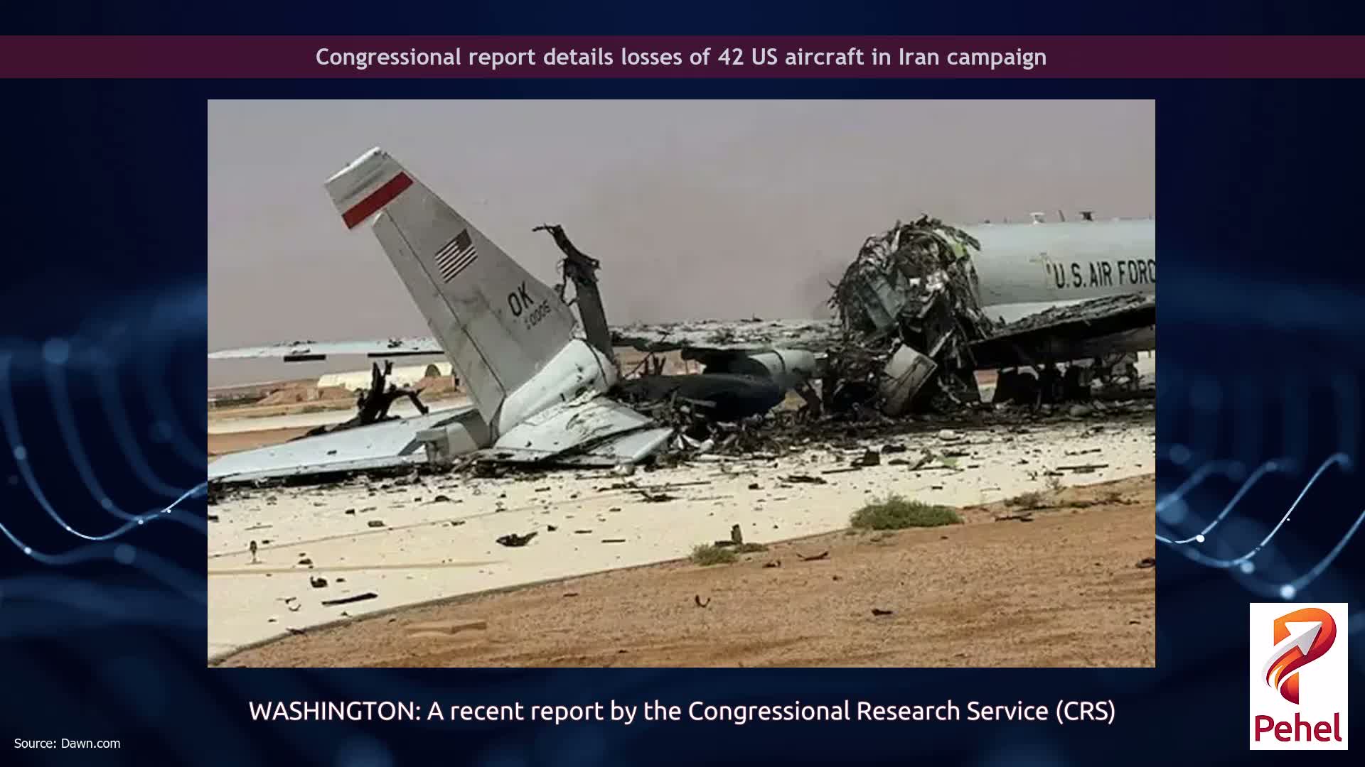 Congressional report details losses of 42 US aircraft in Iran campaign