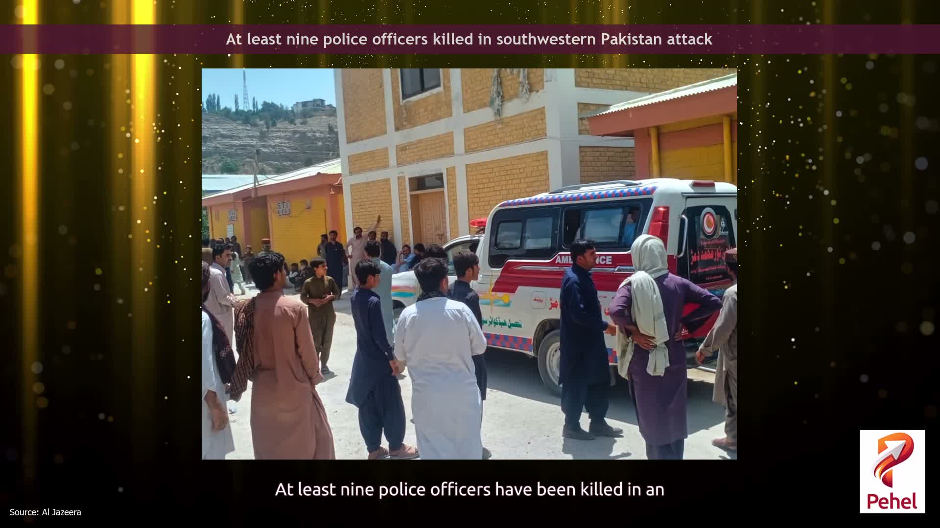 At least nine police officers killed in southwestern Pakistan attack
