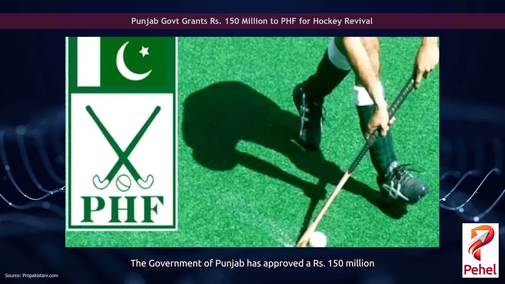 Punjab Govt Grants Rs. 150 Million to PHF for Hockey Revival