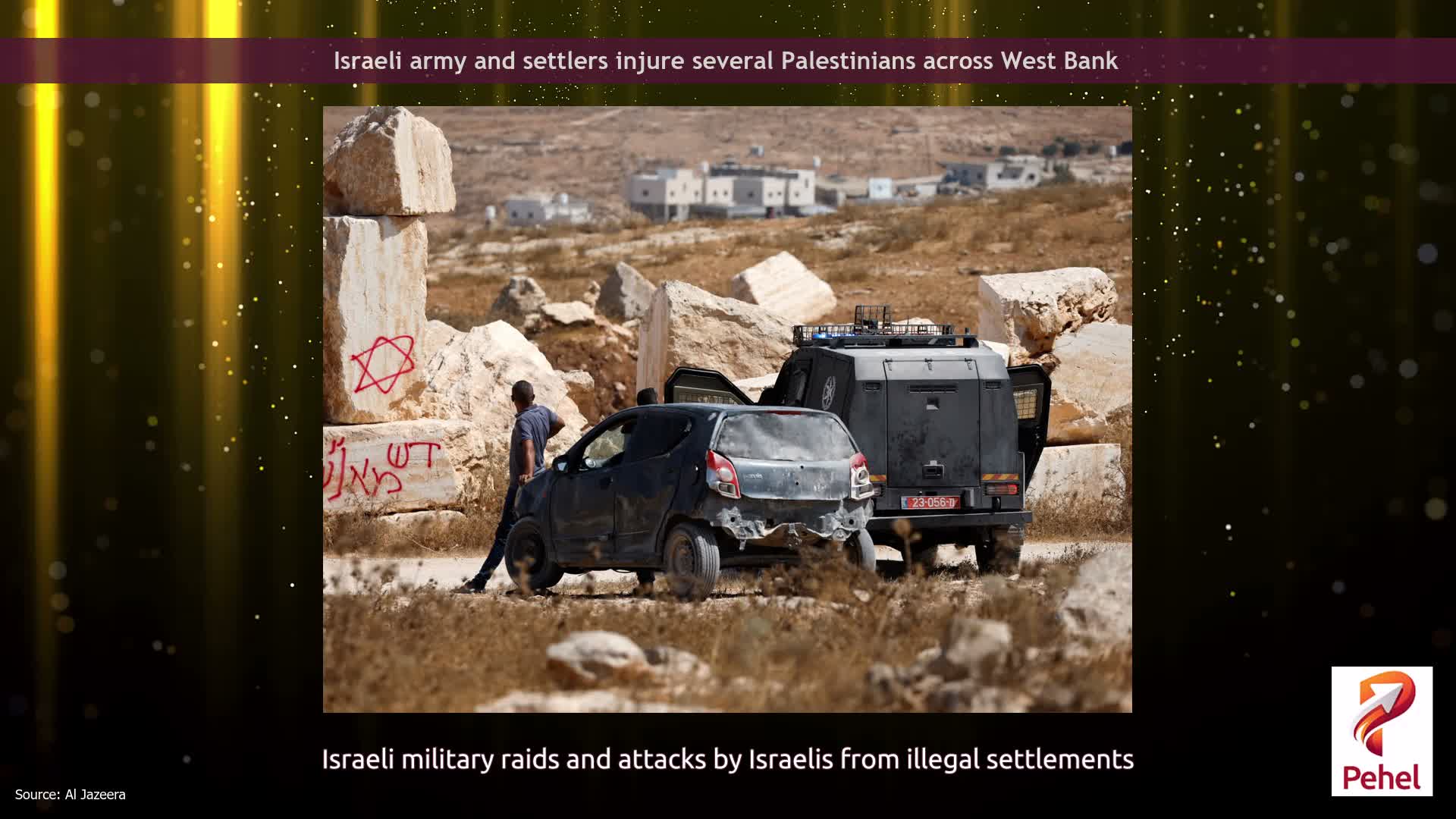 Israeli army and settlers injure several Palestinians across West Bank