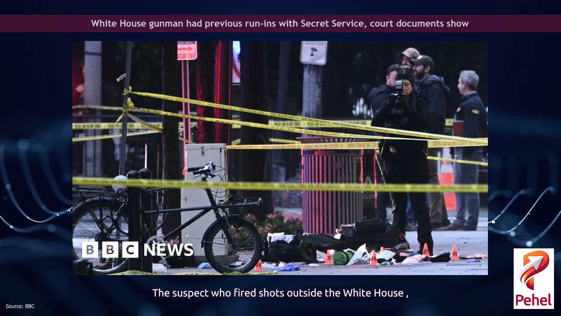 White House gunman had previous run-ins with Secret Service, court documents show