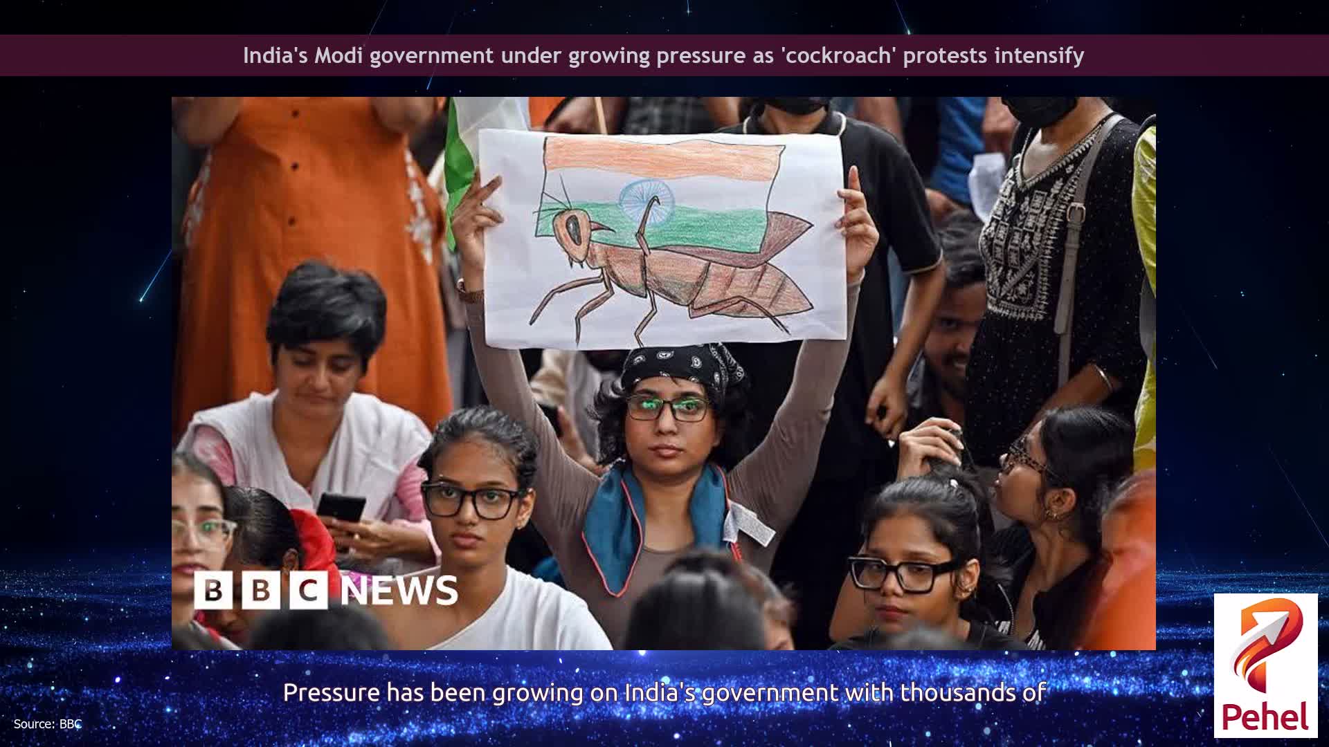 India's Modi government under growing pressure as 'cockroach' protests intensify