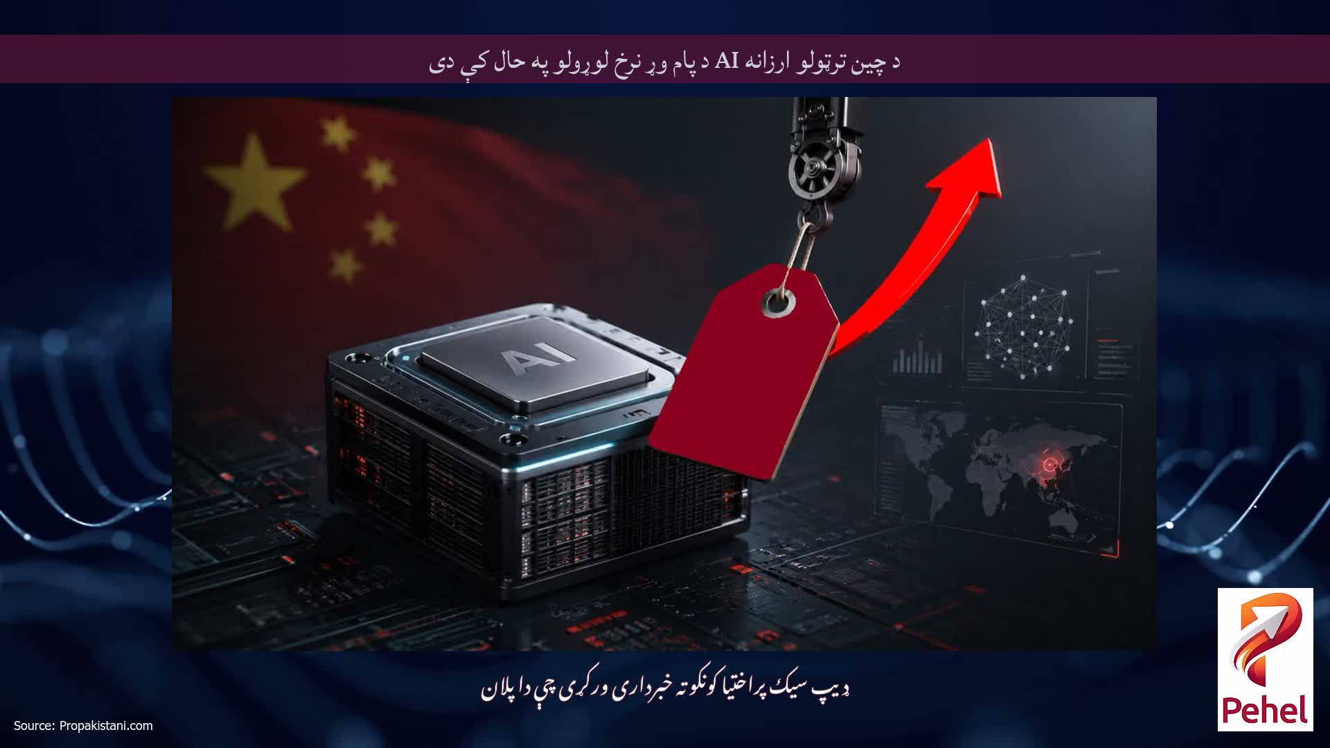 د چین ترټولو ارزانه AI د پام وړ نرخ لوړولو په حال کې دی