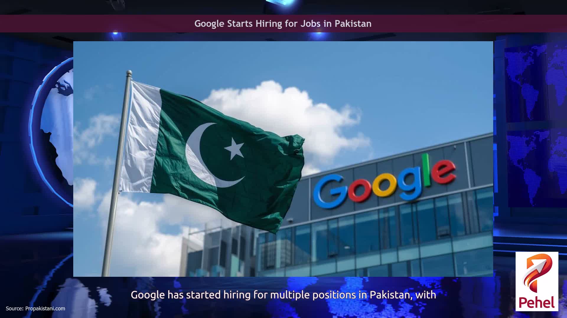 Google Starts Hiring for Jobs in Pakistan