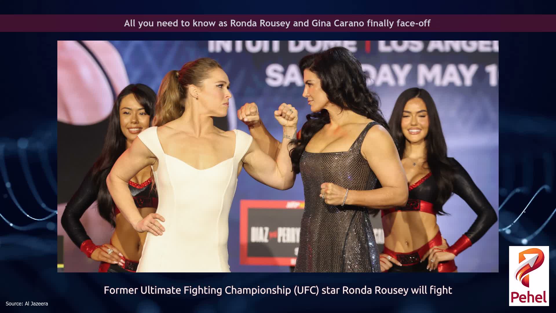 All you need to know as Ronda Rousey and Gina Carano finally face-off