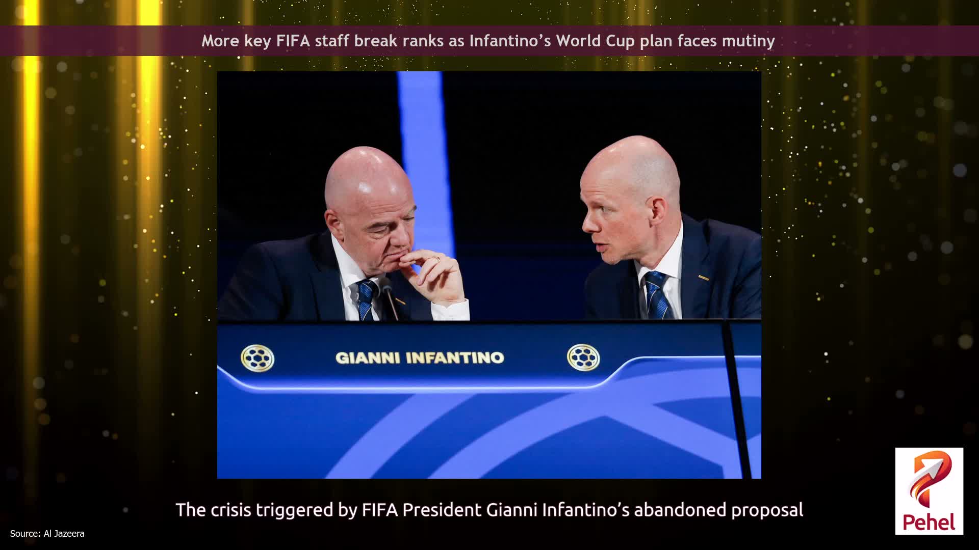 More key FIFA staff break ranks as Infantino’s World Cup plan faces mutiny