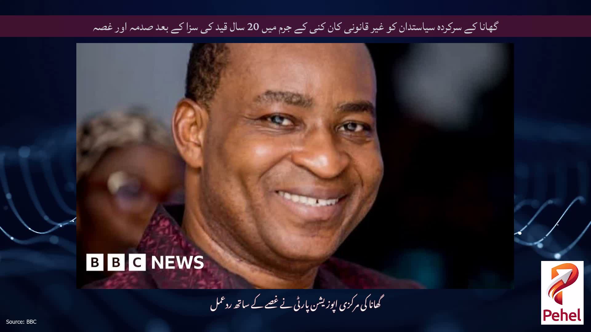 گھانا کے سرکردہ سیاستدان کو غیر قانونی کان کنی کے جرم میں 20 سال قید کی سزا کے بعد صدمہ اور غصہ