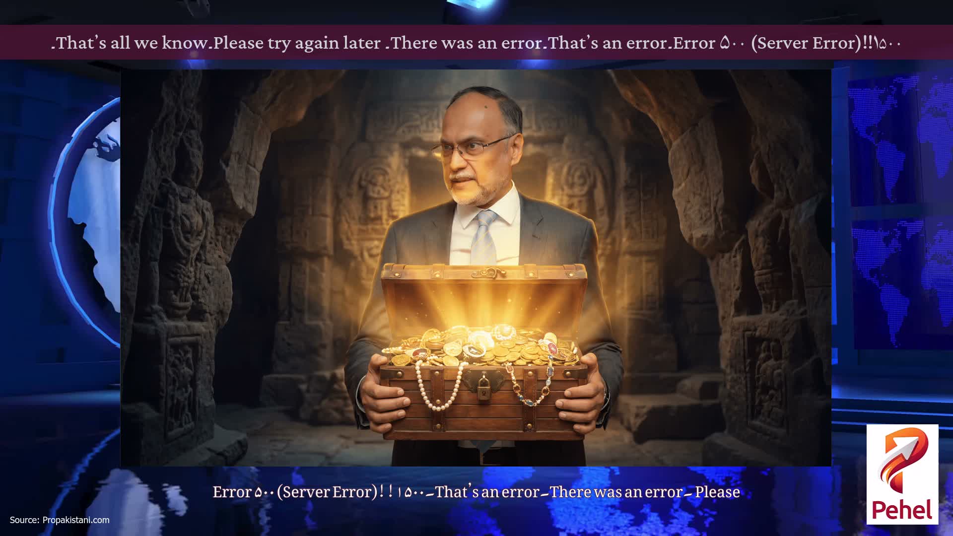 Error ۵۰۰ (Server Error)!!۱۵۰۰۔That’s an error۔There was an error۔ Please try again later۔That’s all we know۔