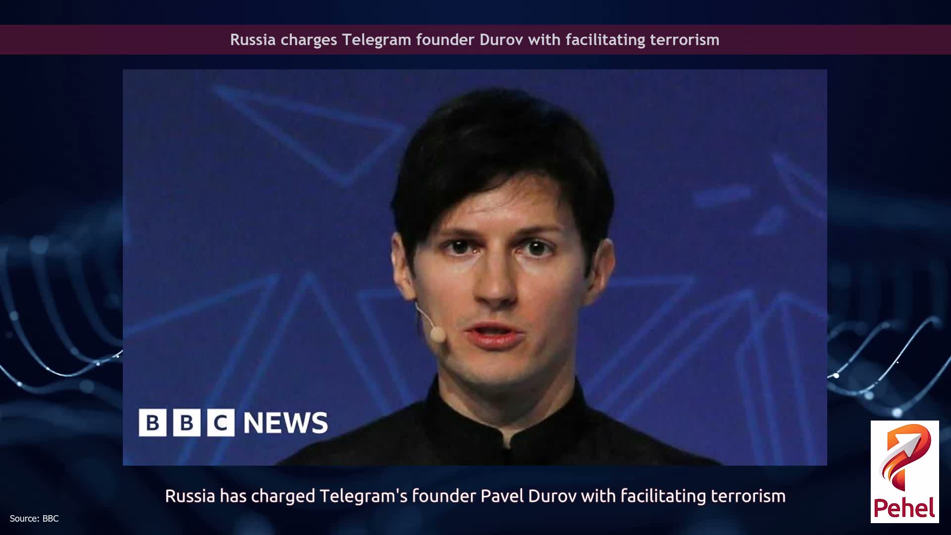 Russia charges Telegram founder Durov with facilitating terrorism