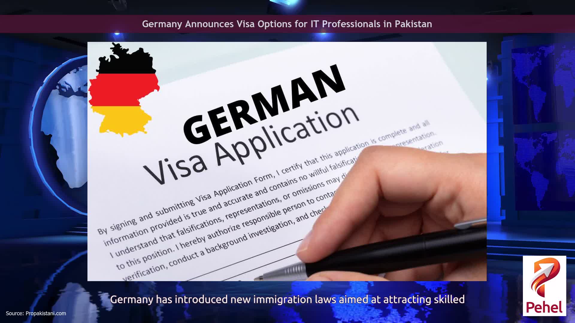 Germany Announces Visa Options for IT Professionals in Pakistan