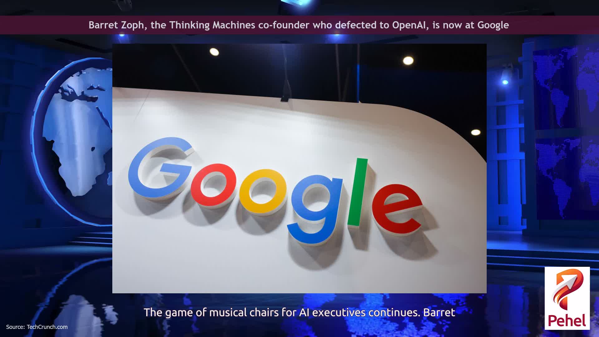 Barret Zoph, the Thinking Machines co-founder who defected to OpenAI, is now at Google
