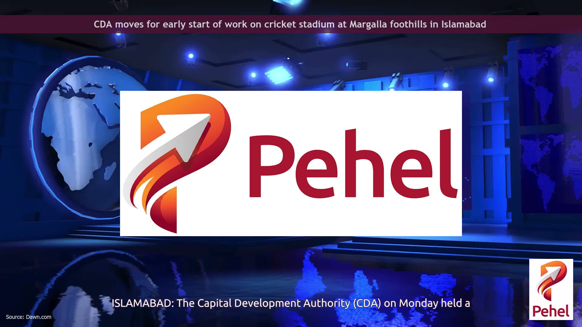 CDA moves for early start of work on cricket stadium at Margalla foothills in Islamabad