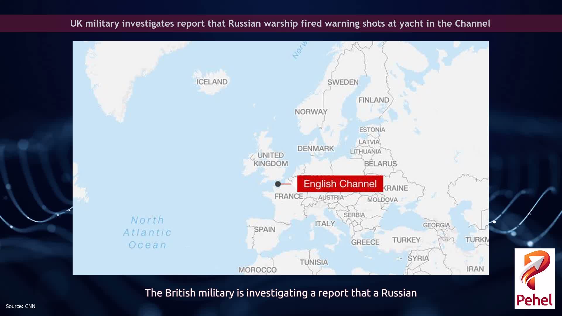 UK military investigates report that Russian warship fired warning shots at yacht in the Channel