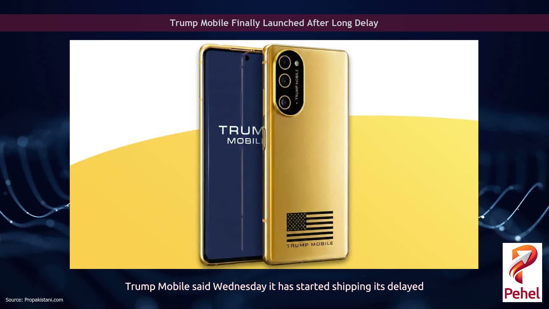 Trump Mobile Finally Launched After Long Delay