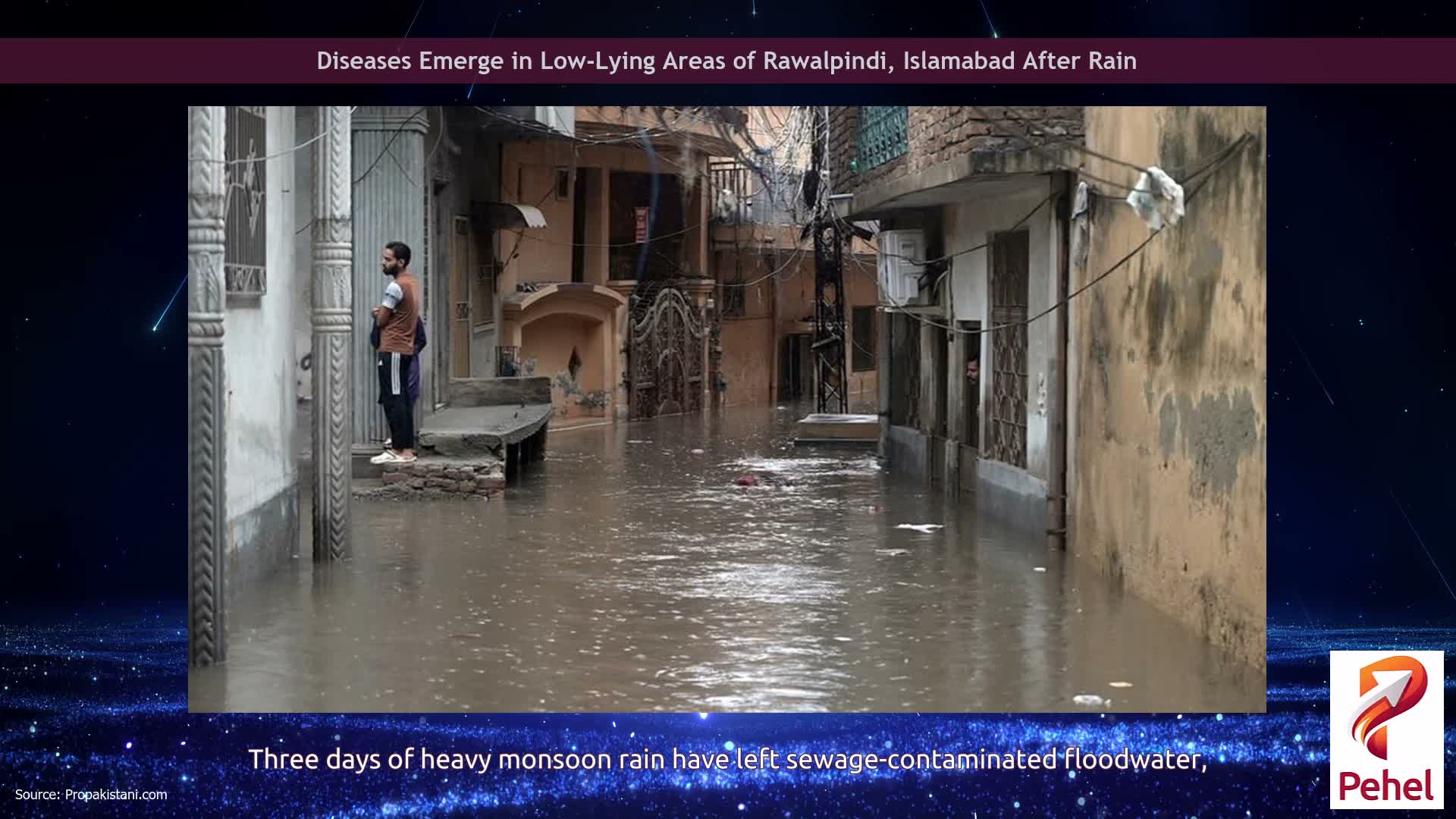 Diseases Emerge in Low-Lying Areas of Rawalpindi, Islamabad After Rain