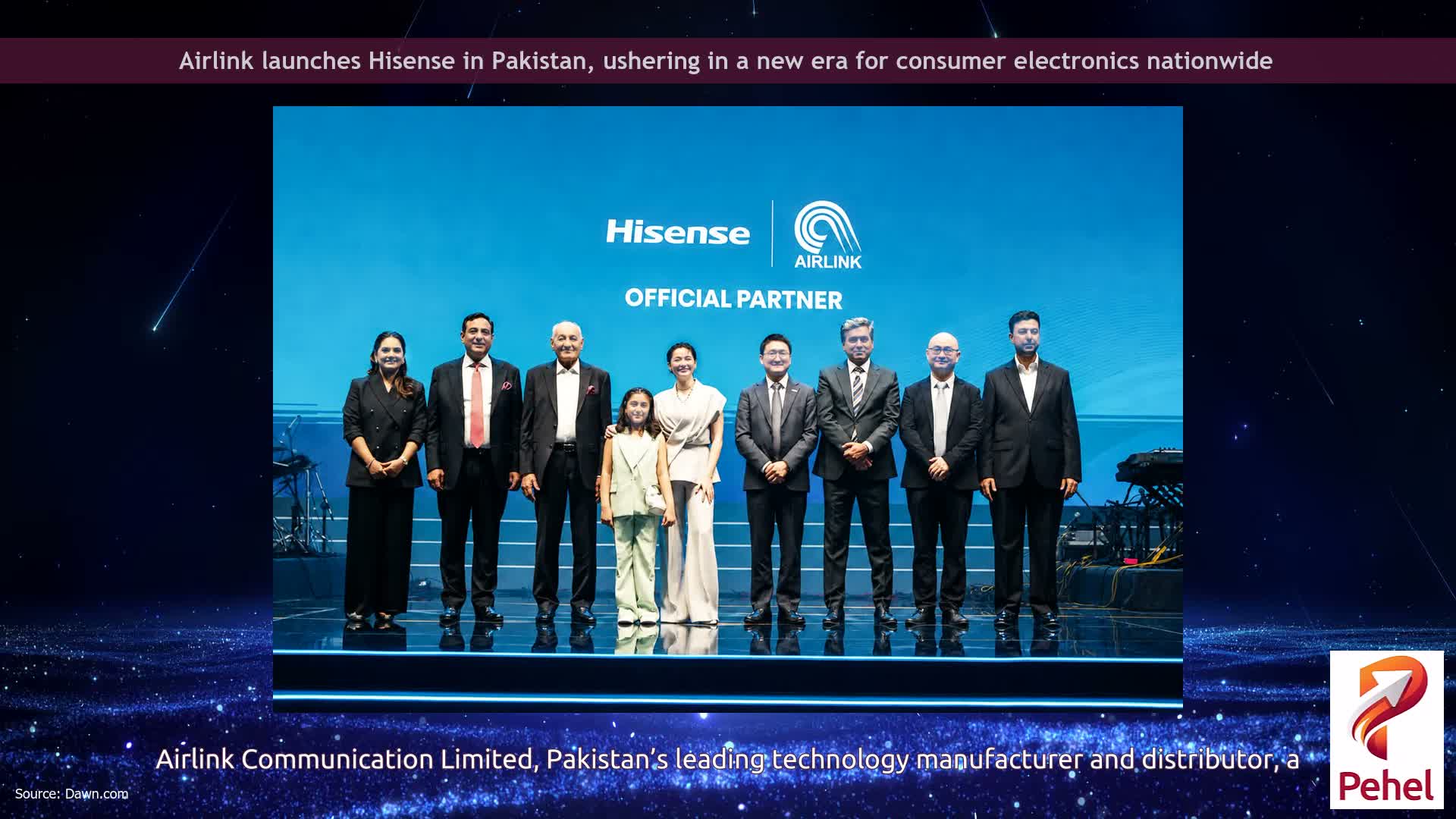 Airlink launches Hisense in Pakistan, ushering in a new era for consumer electronics nationwide