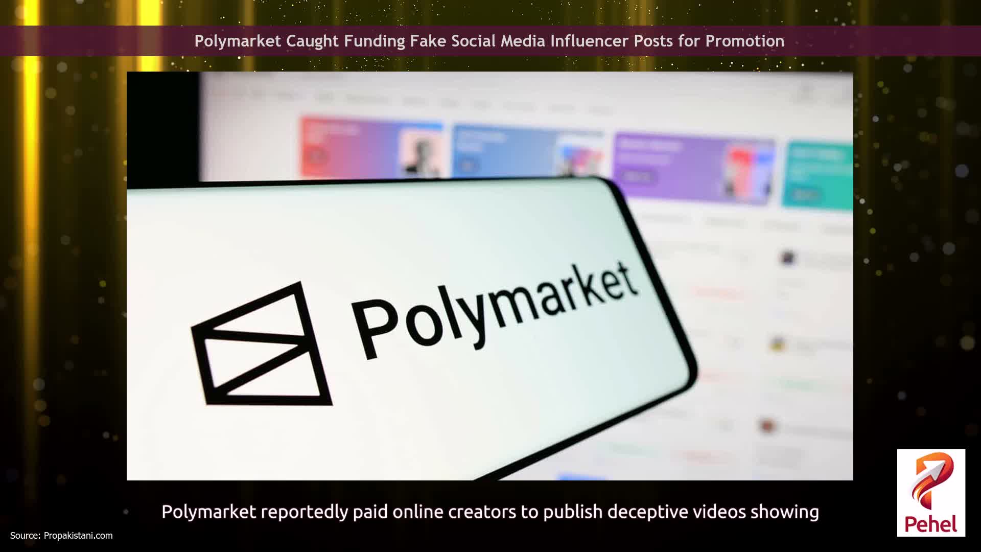 Polymarket Caught Funding Fake Social Media Influencer Posts for Promotion