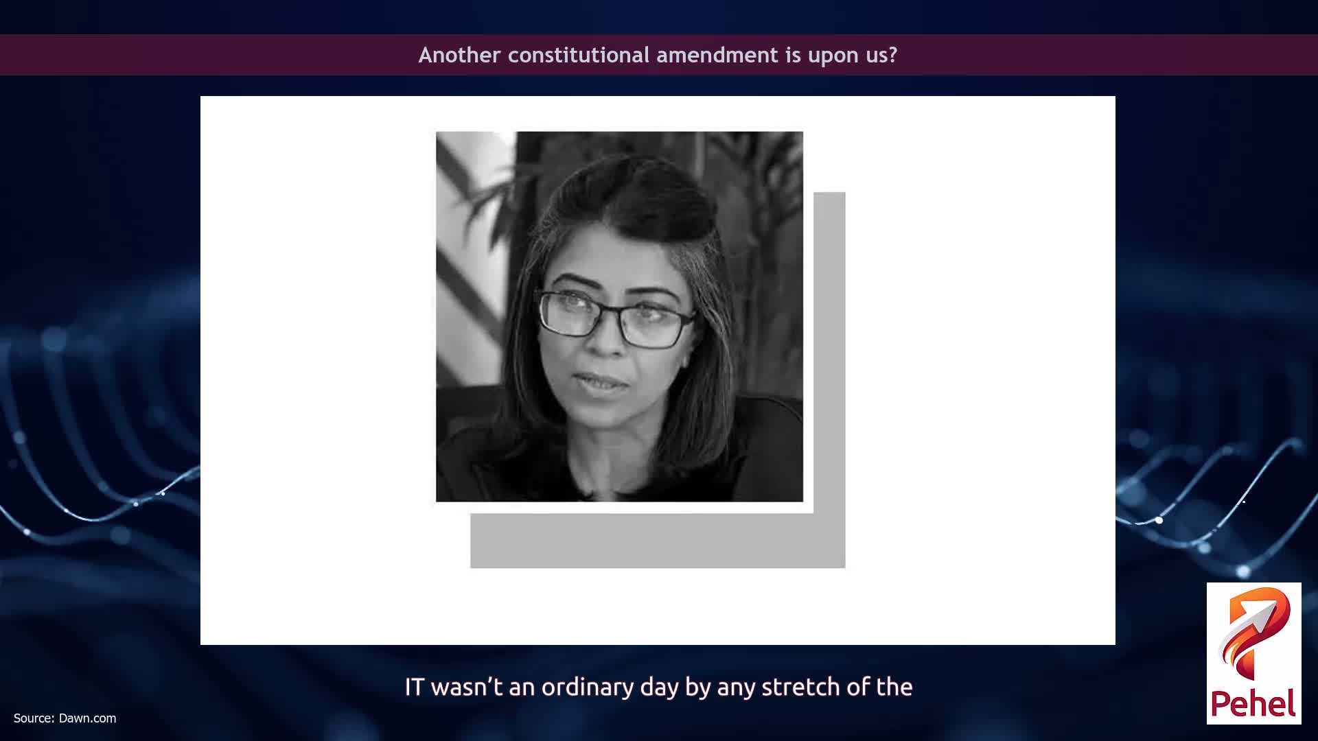 Another constitutional amendment is upon us?