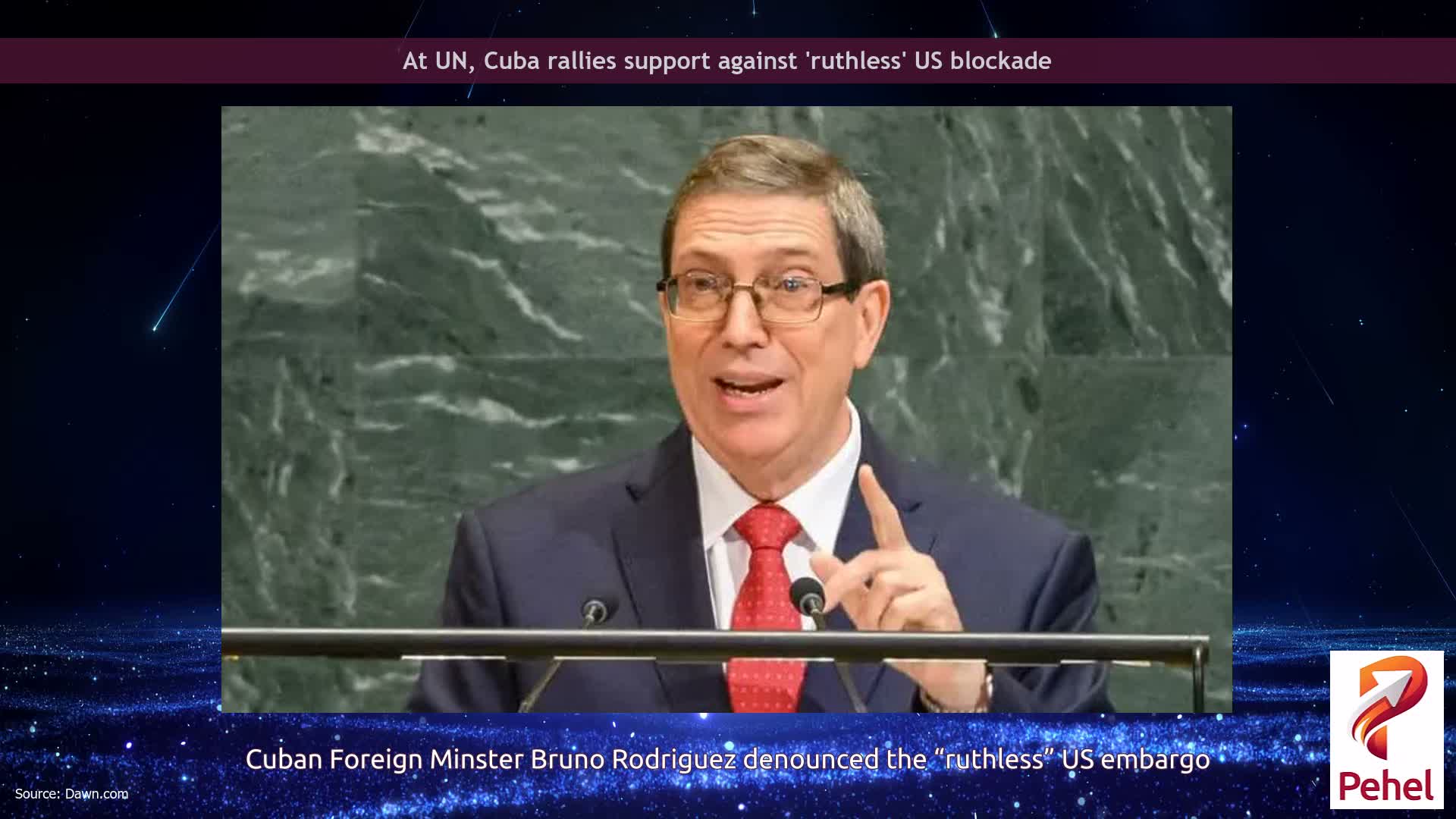 At UN, Cuba rallies support against 'ruthless' US blockade