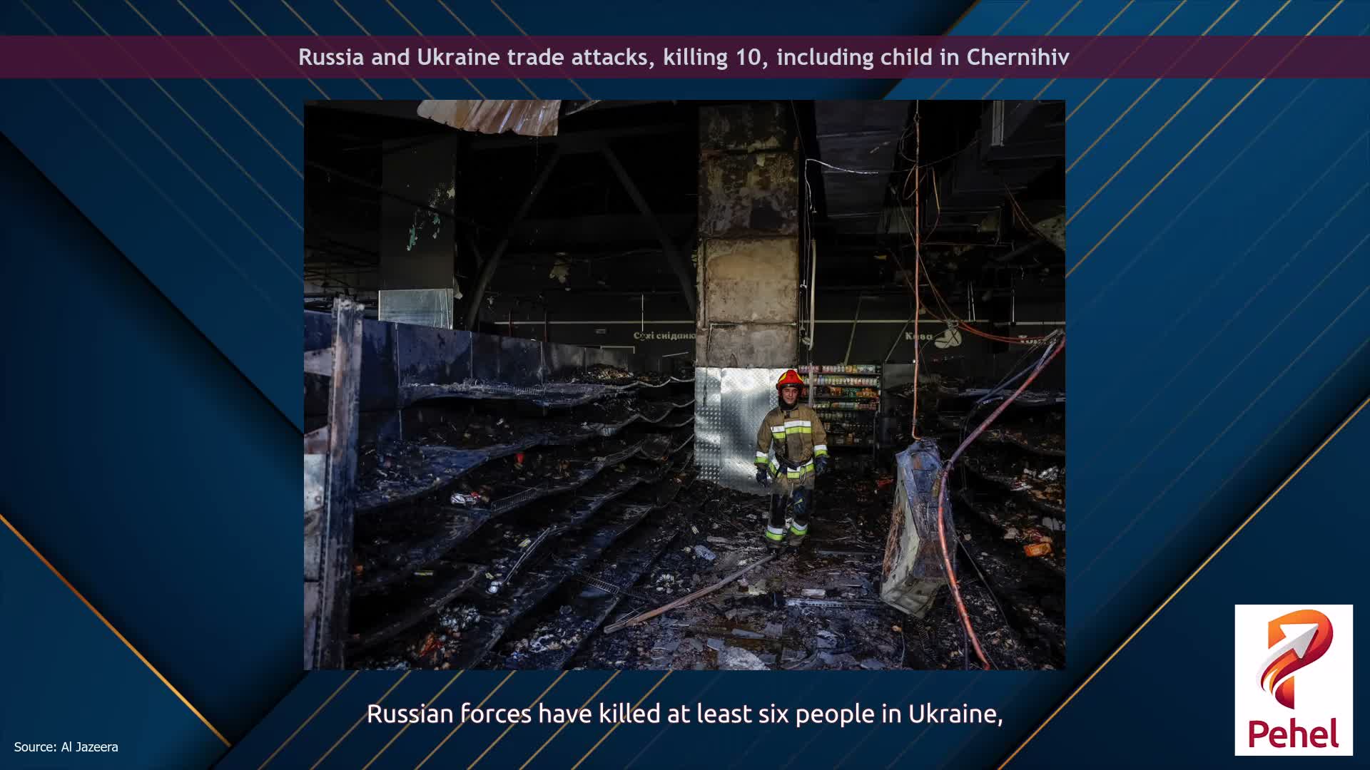 Russia and Ukraine trade attacks, killing 10, including child in Chernihiv