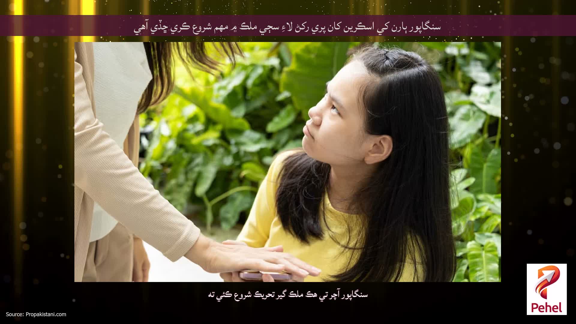سنگاپور ٻارن کي اسڪرين کان پري رکڻ لاءِ سڄي ملڪ ۾ مهم شروع ڪري ڇڏي آهي
