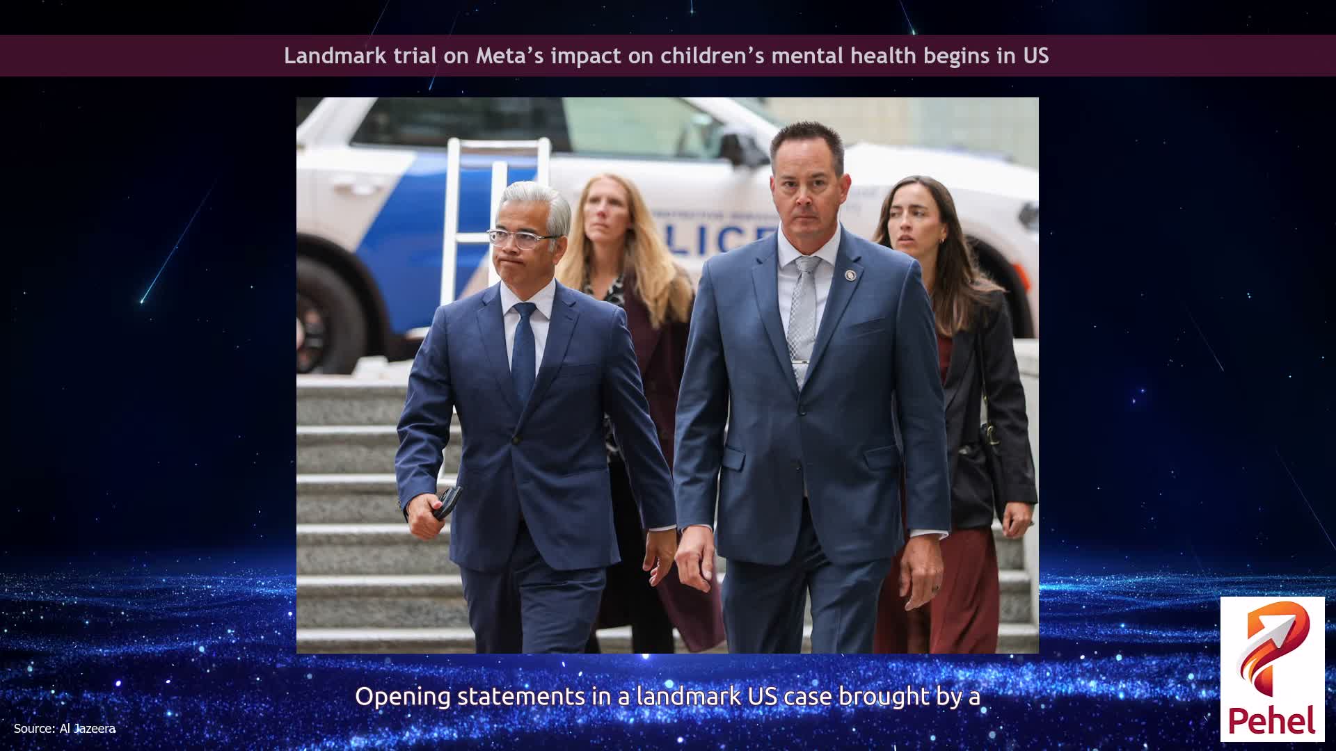 Landmark trial on Meta’s impact on children’s mental health begins in US
