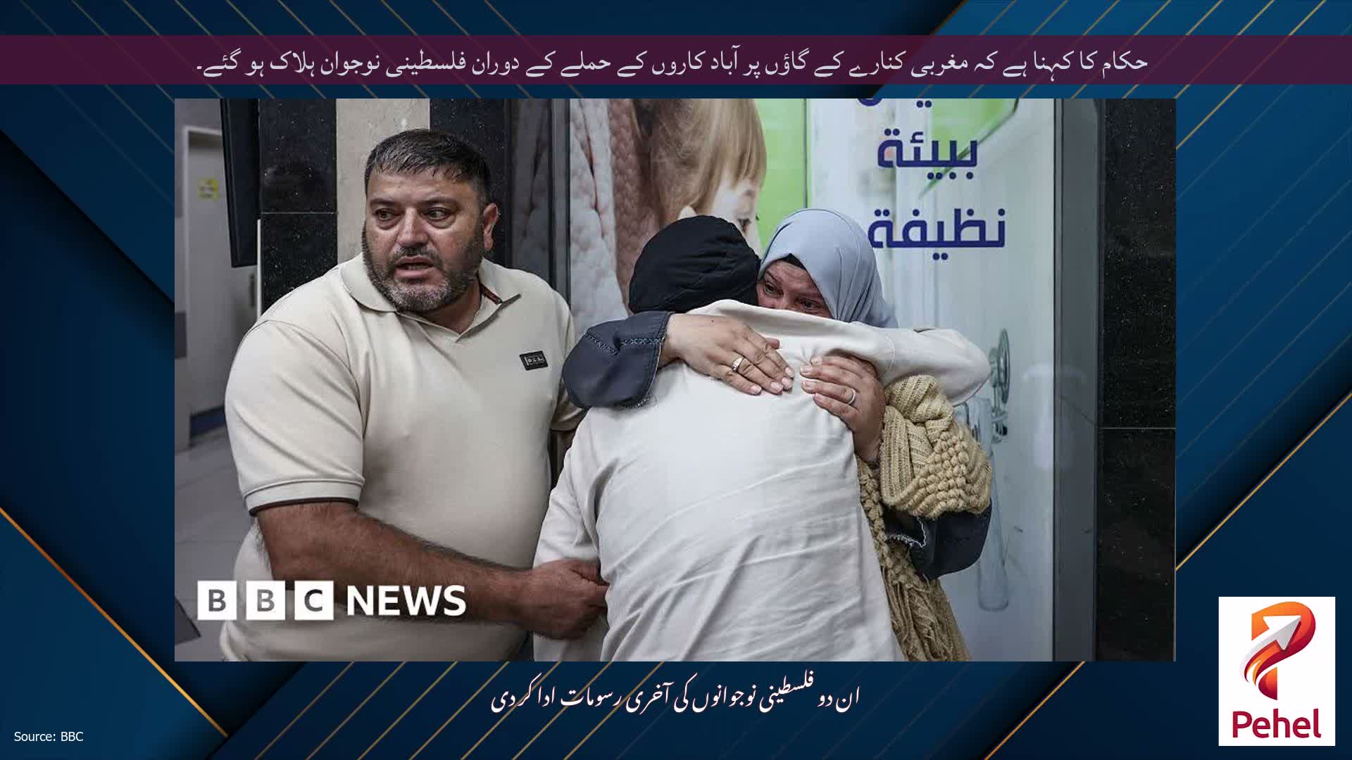حکام کا کہنا ہے کہ مغربی کنارے کے گاؤں پر آباد کاروں کے حملے کے دوران فلسطینی نوجوان ہلاک ہو گئے۔