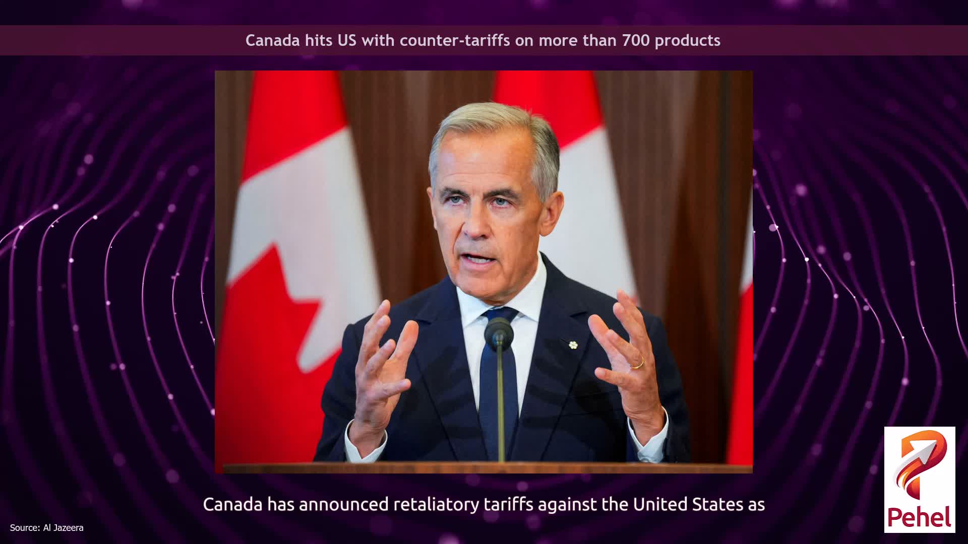 Canada hits US with counter-tariffs on more than 700 products