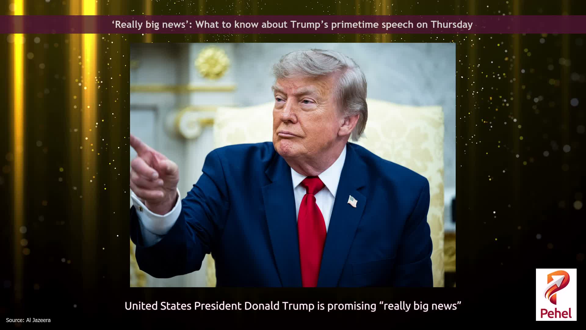 ‘Really big news’: What to know about Trump’s primetime speech on Thursday