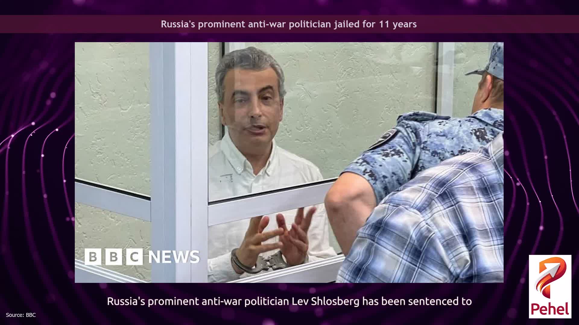 Russia's prominent anti-war politician jailed for 11 years