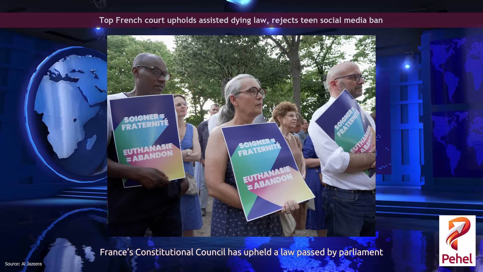 Top French court upholds assisted dying law, rejects teen social media ban