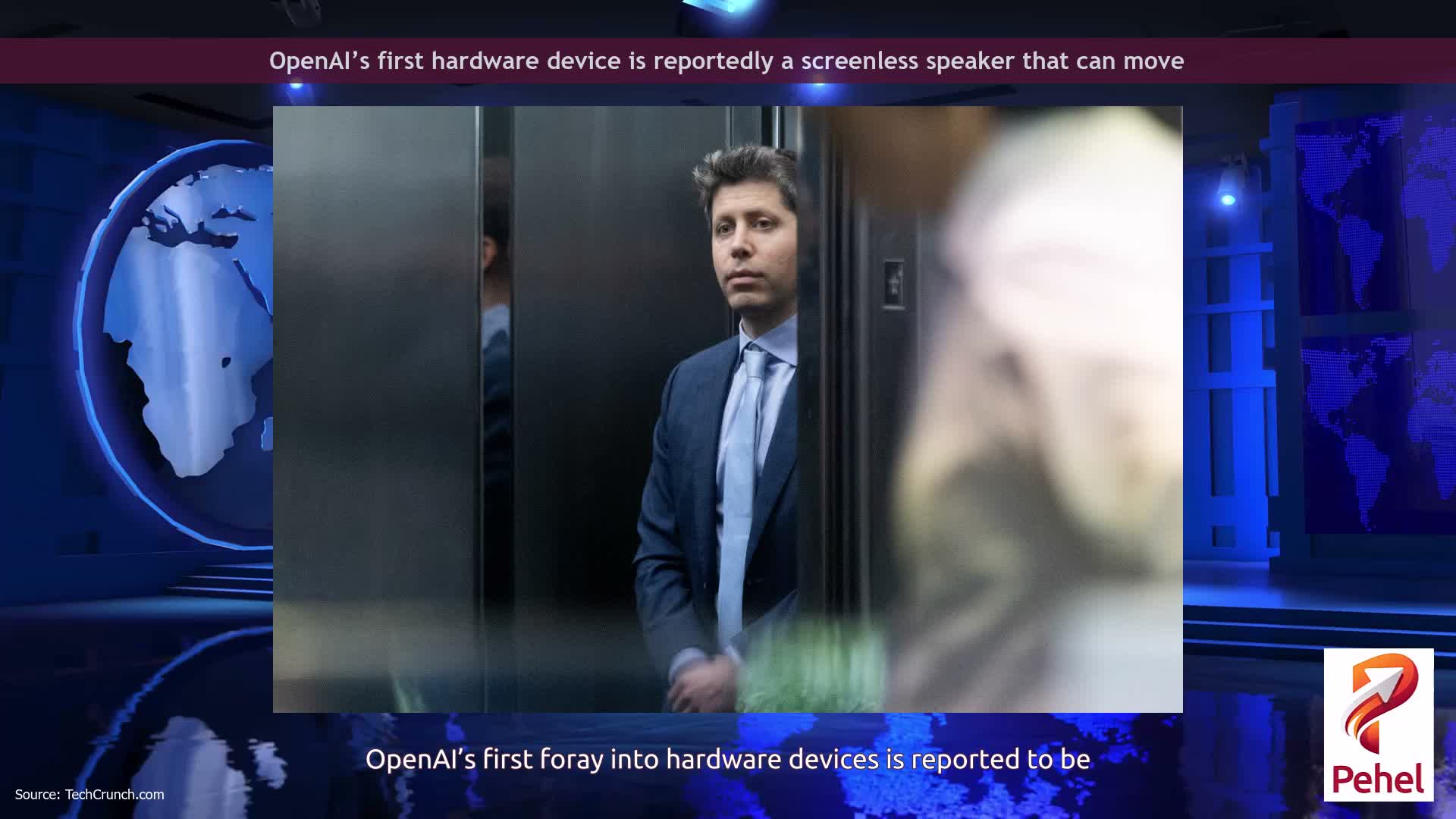OpenAI’s first hardware device is reportedly a screenless speaker that can move