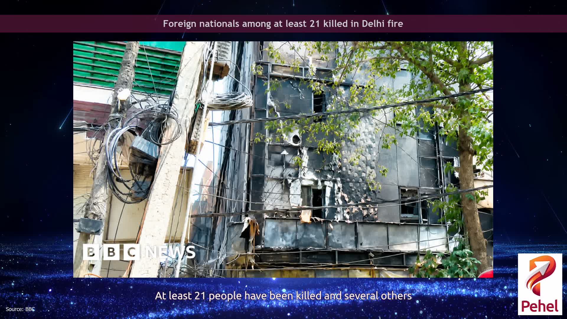 Foreign nationals among at least 21 killed in Delhi fire