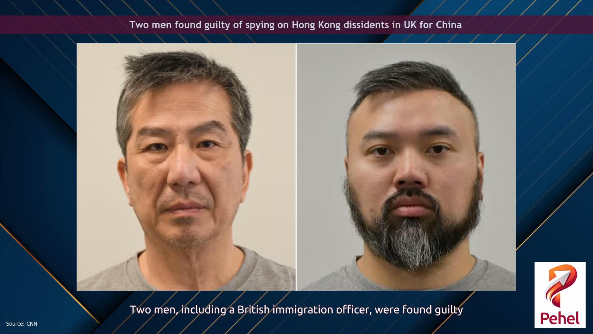 Two men found guilty of spying on Hong Kong dissidents in UK for China