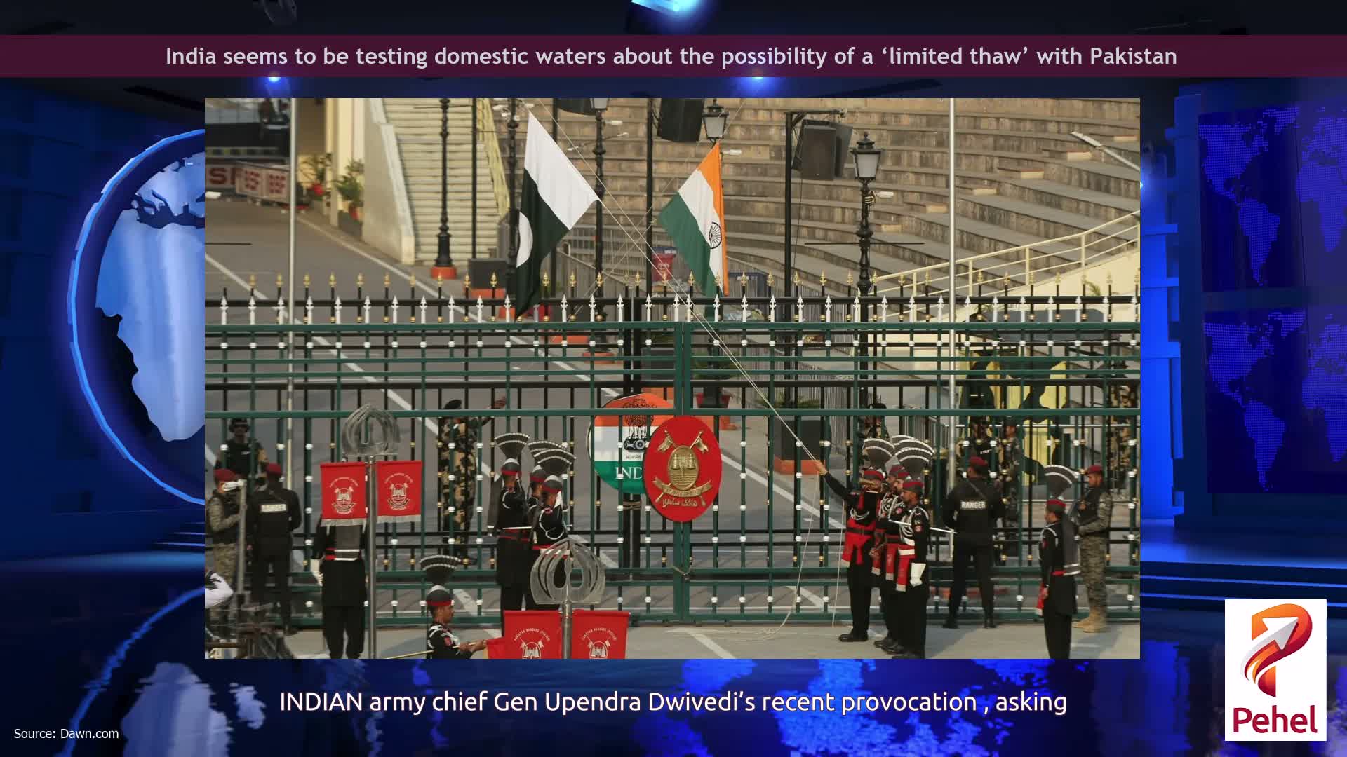 India seems to be testing domestic waters about the possibility of a ‘limited thaw’ with Pakistan