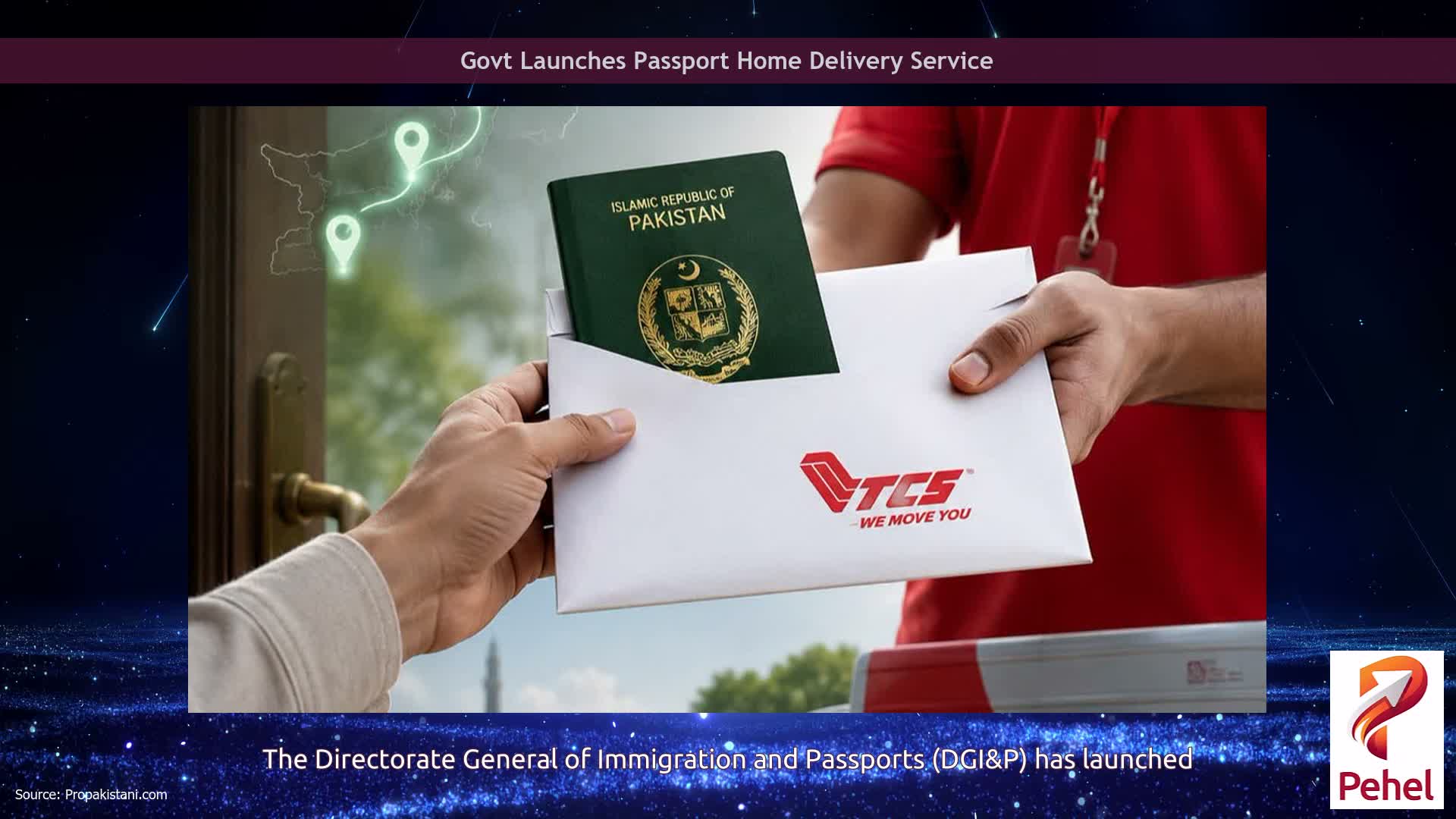 Govt Launches Passport Home Delivery Service