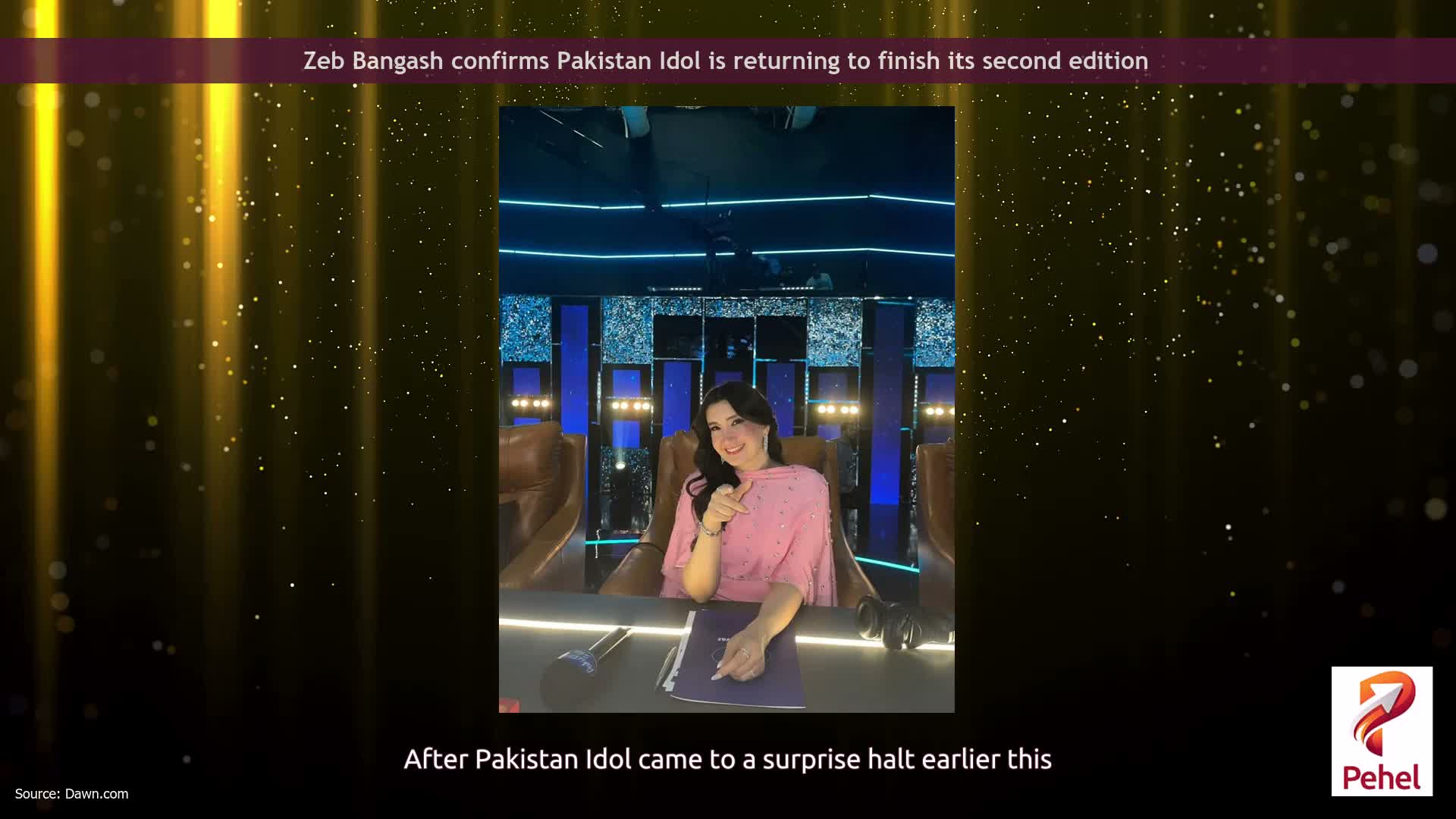 Zeb Bangash confirms Pakistan Idol is returning to finish its second edition