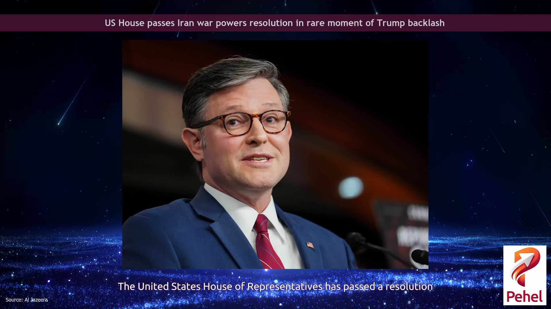 US House passes Iran war powers resolution in rare moment of Trump backlash