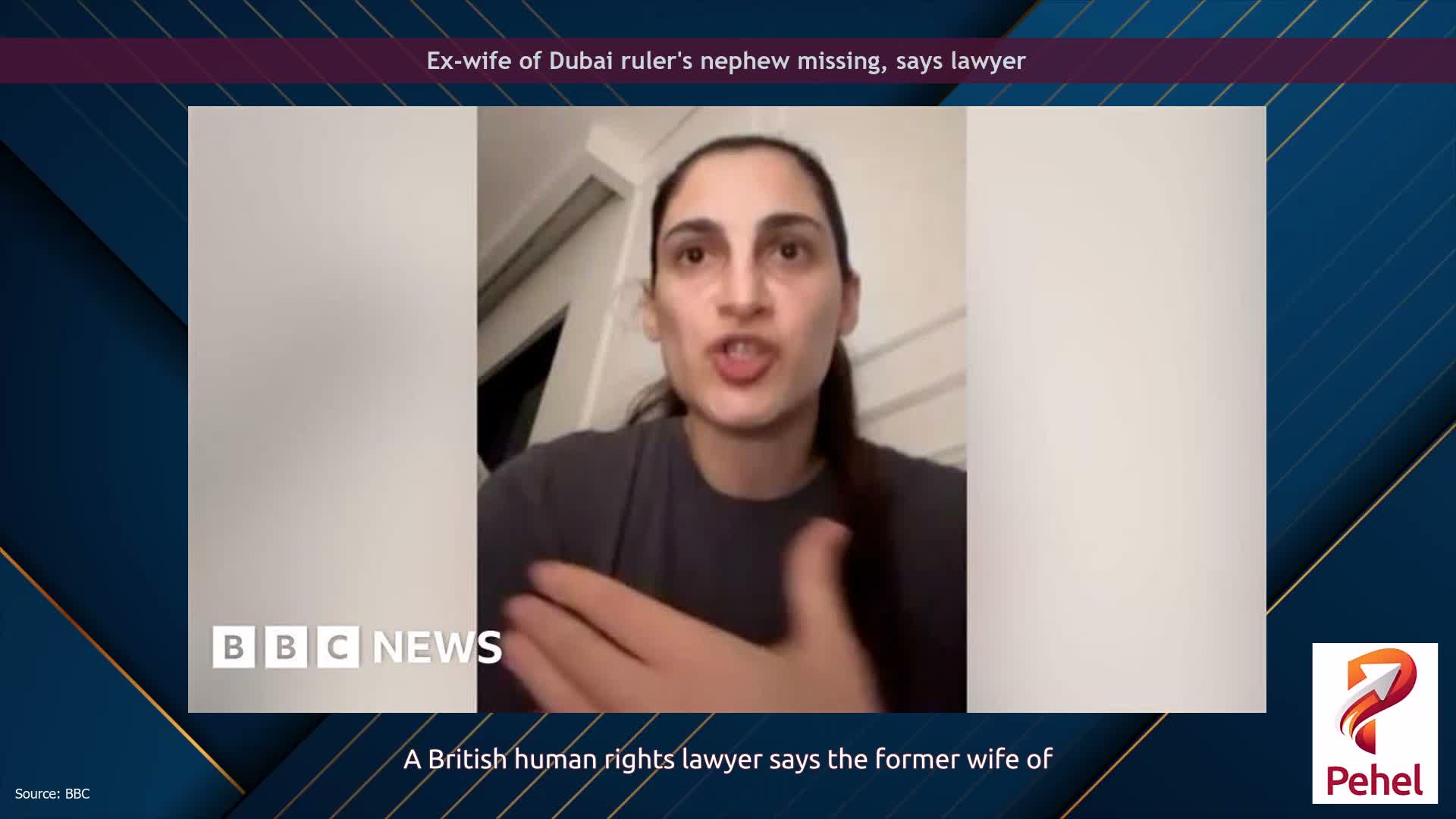 Ex-wife of Dubai ruler's nephew missing, says lawyer