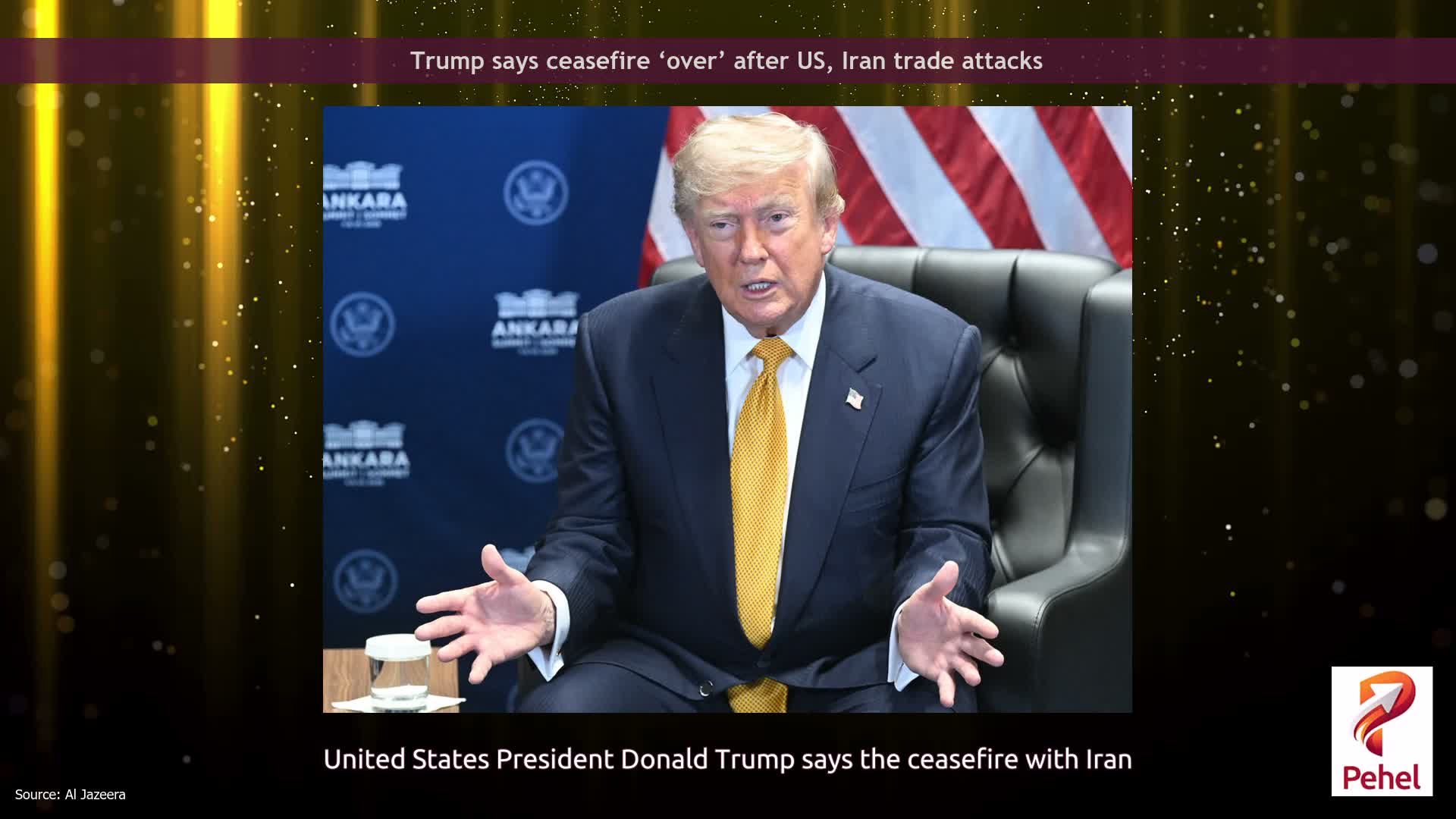 Trump says ceasefire ‘over’ after US, Iran trade attacks