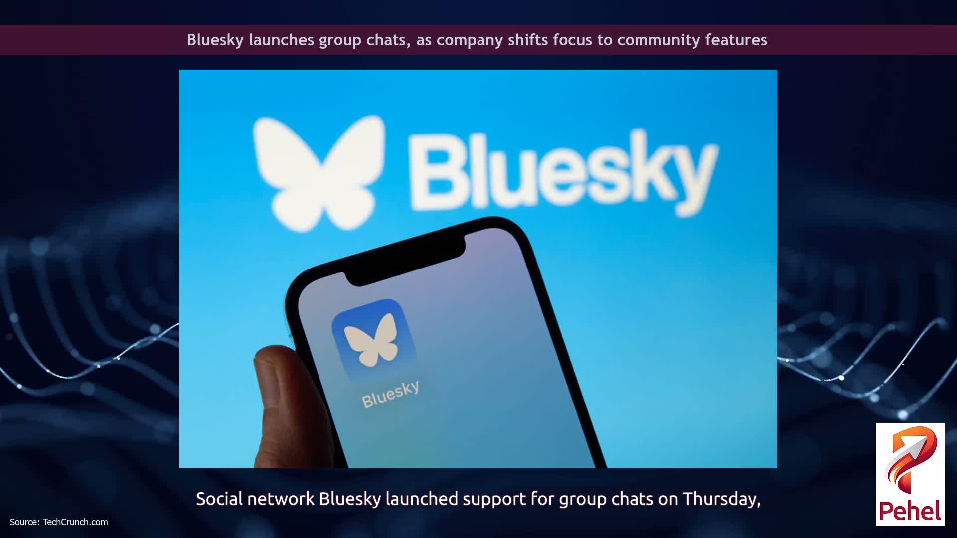 Bluesky launches group chats, as company shifts focus to community features