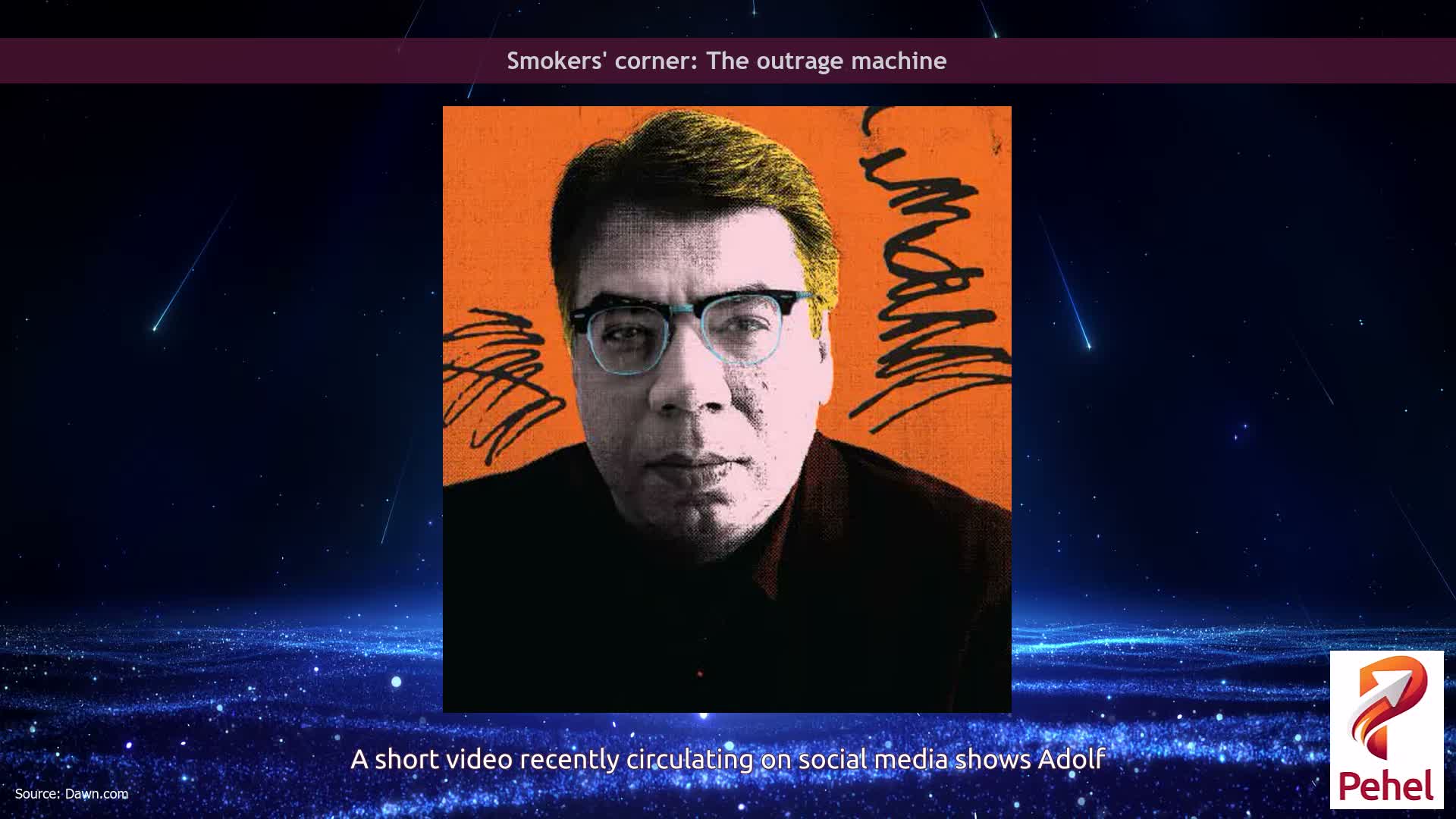 Smokers' corner: The outrage machine