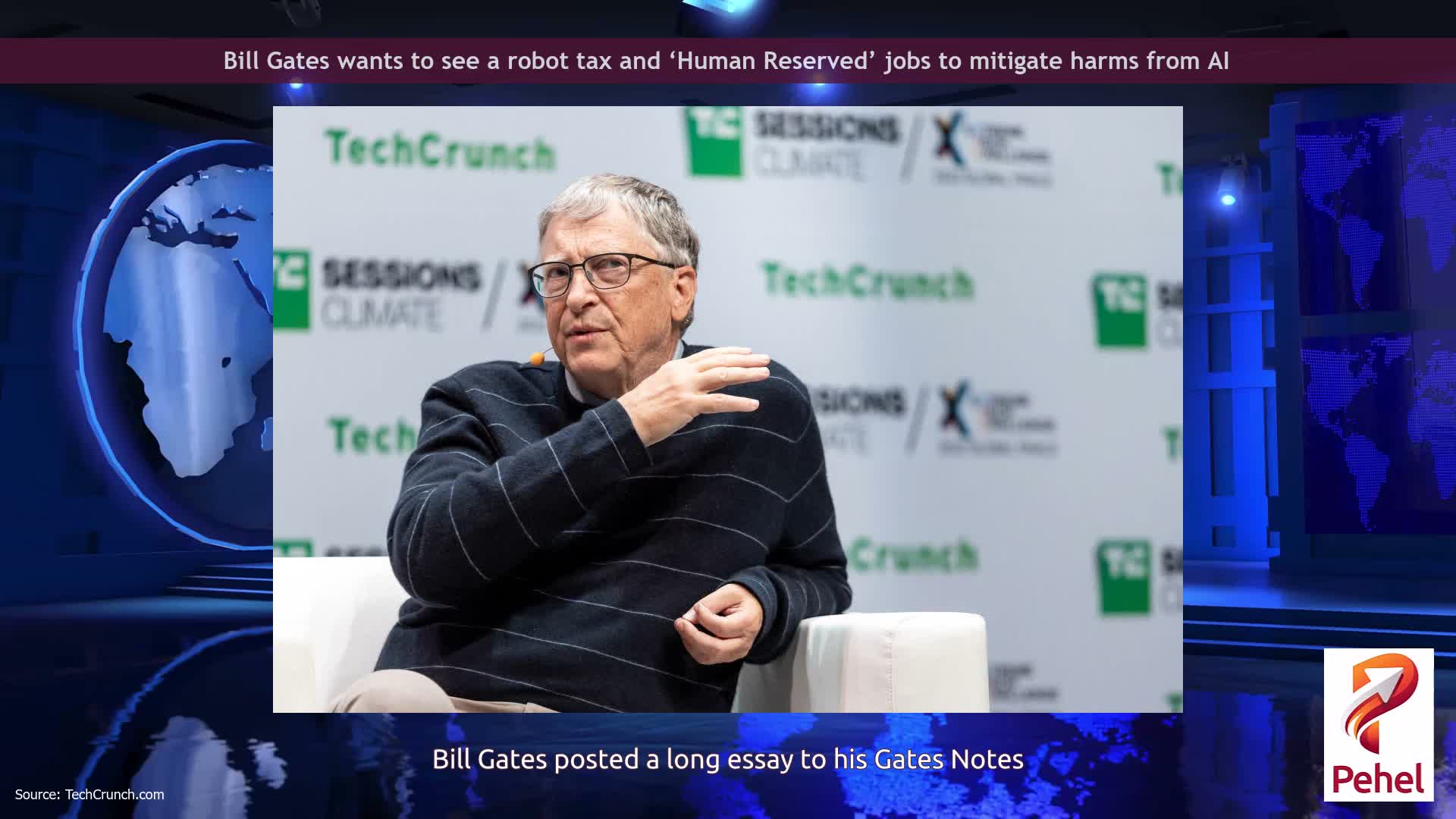 Bill Gates wants to see a robot tax and ‘Human Reserved’ jobs to mitigate harms from AI